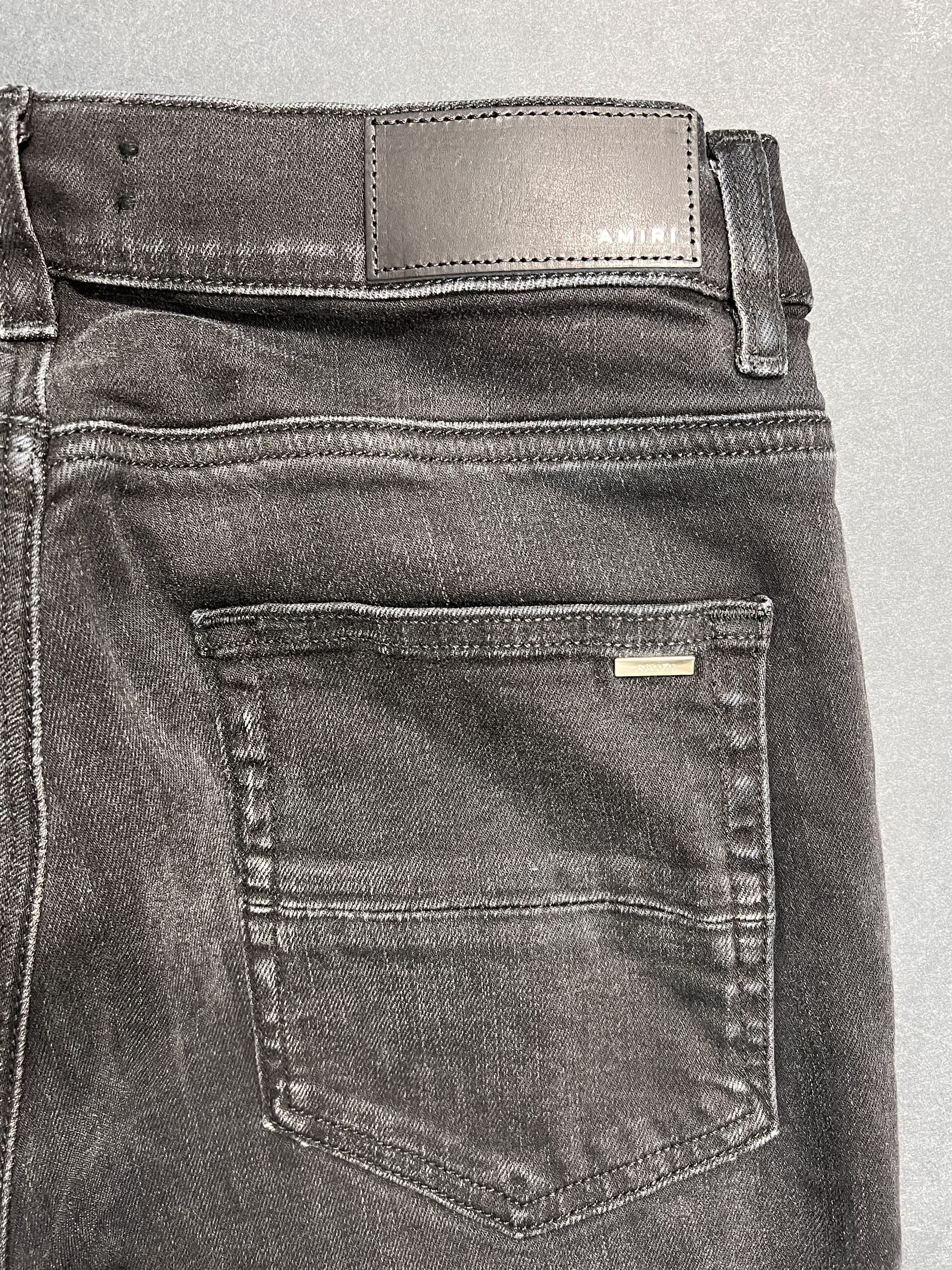 Amiri AMIRI black washed stack jean Size US 30 / EU 46 - 4 Thumbnail