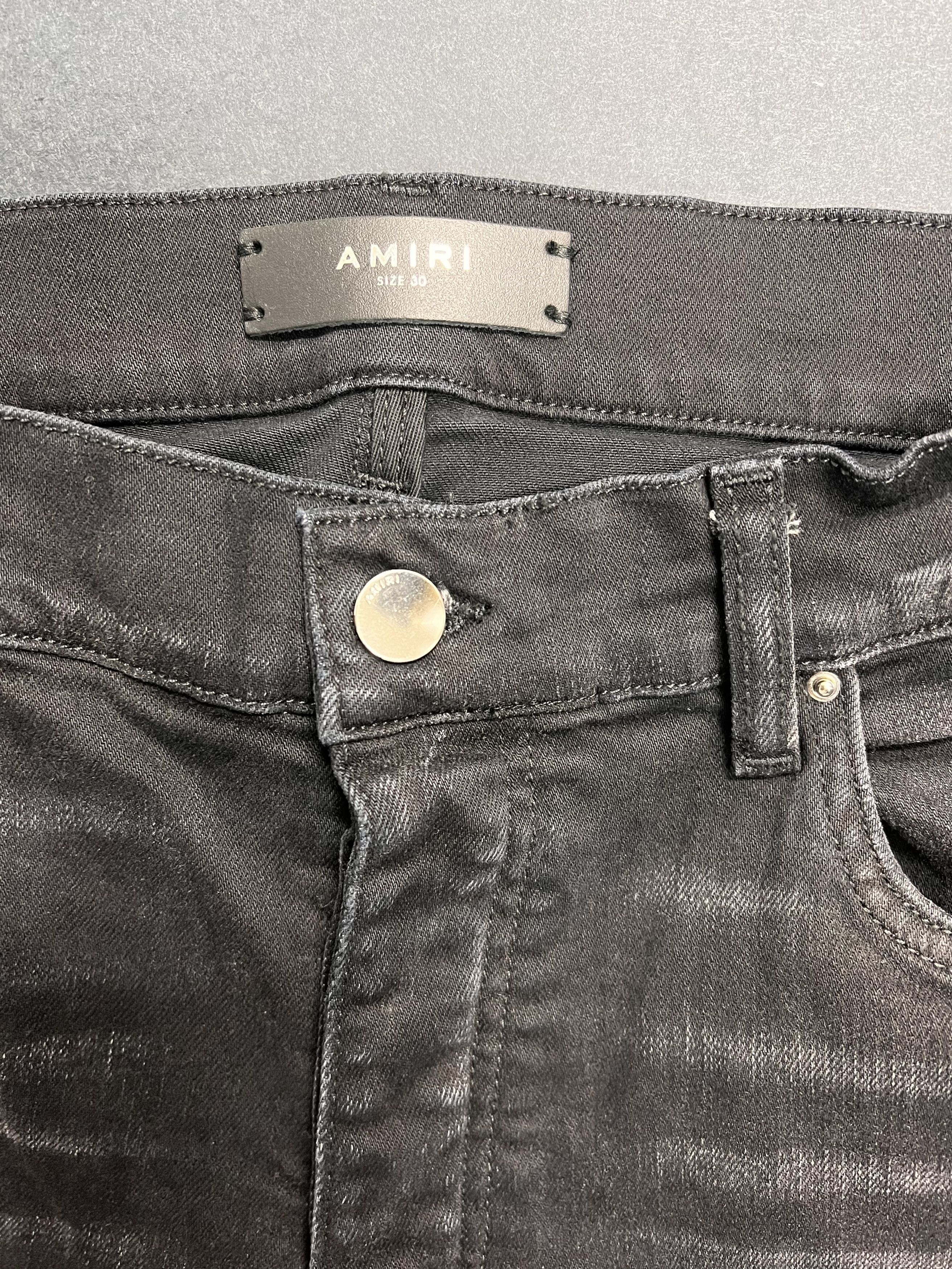 Amiri AMIRI black washed stack jean Size US 30 / EU 46 - 3 Thumbnail