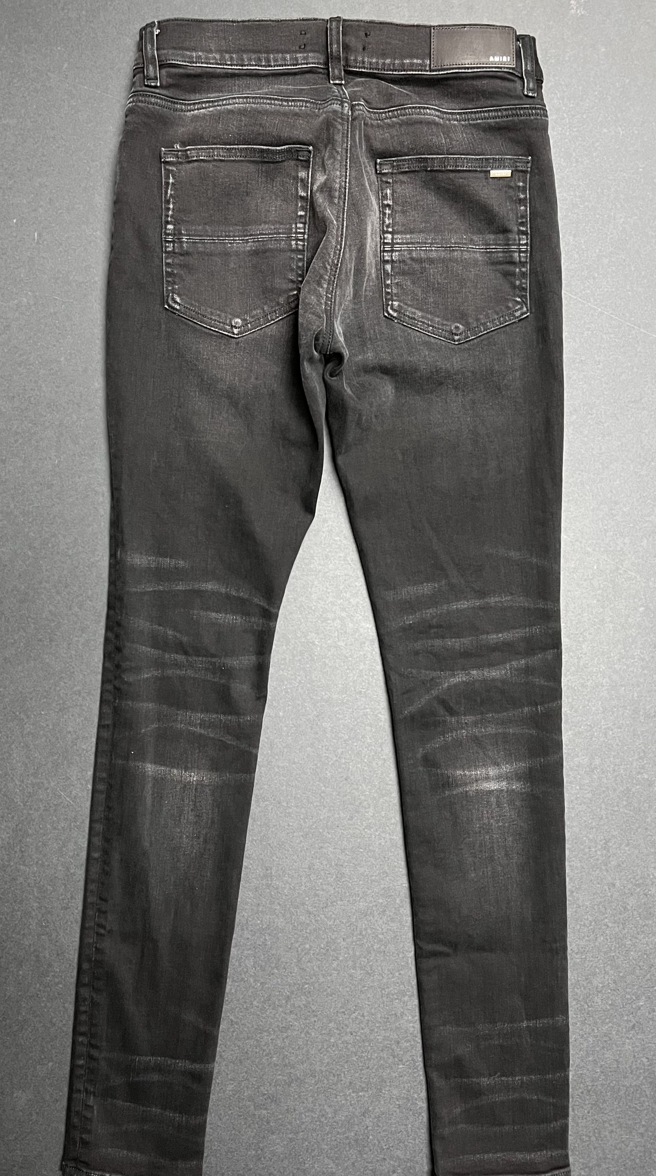 Amiri AMIRI black washed stack jean Size US 30 / EU 46 - 2 Thumbnail