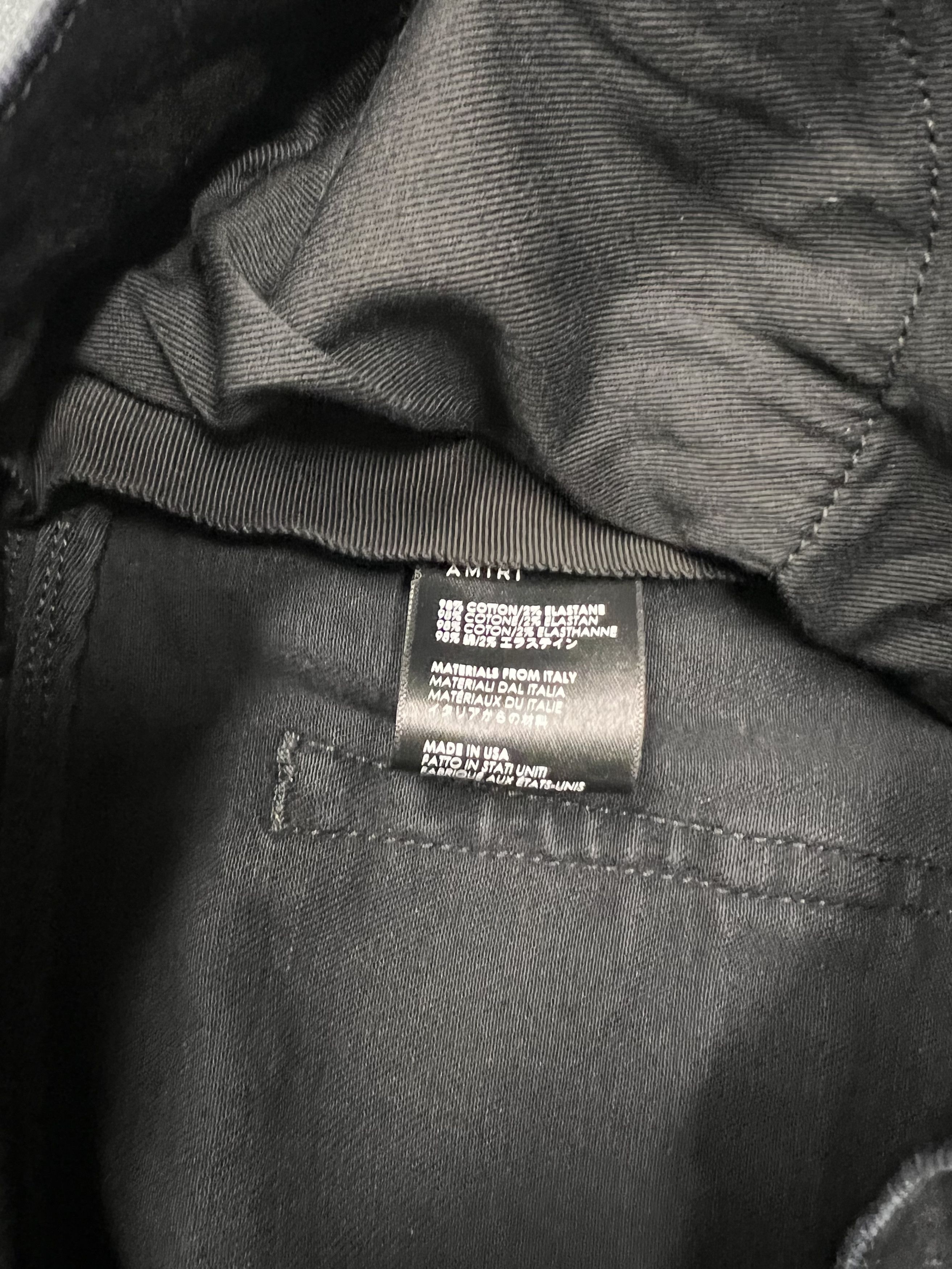 Amiri AMIRI black washed stack jean Size US 30 / EU 46 - 5 Thumbnail