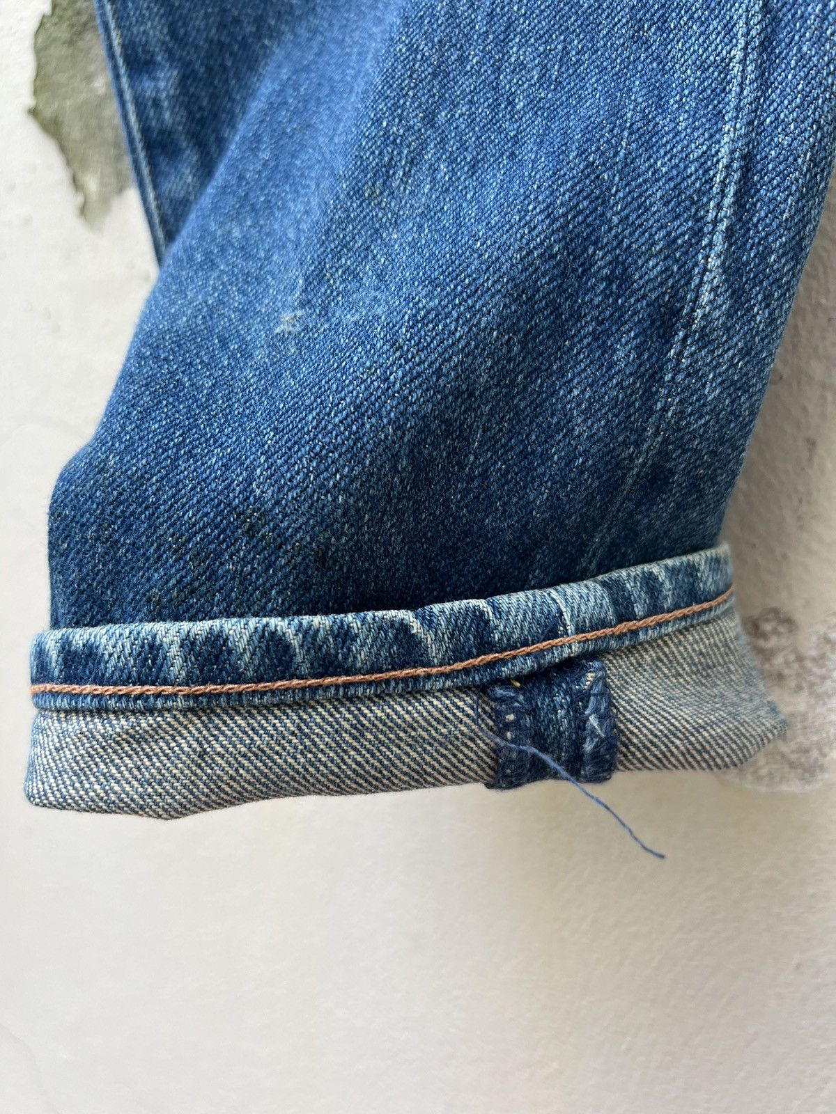 Levi's Levi's Red Made in Japan Jerky Patch Buttonfly Denim Jeans Size US 30 / EU 46 - 15 Thumbnail