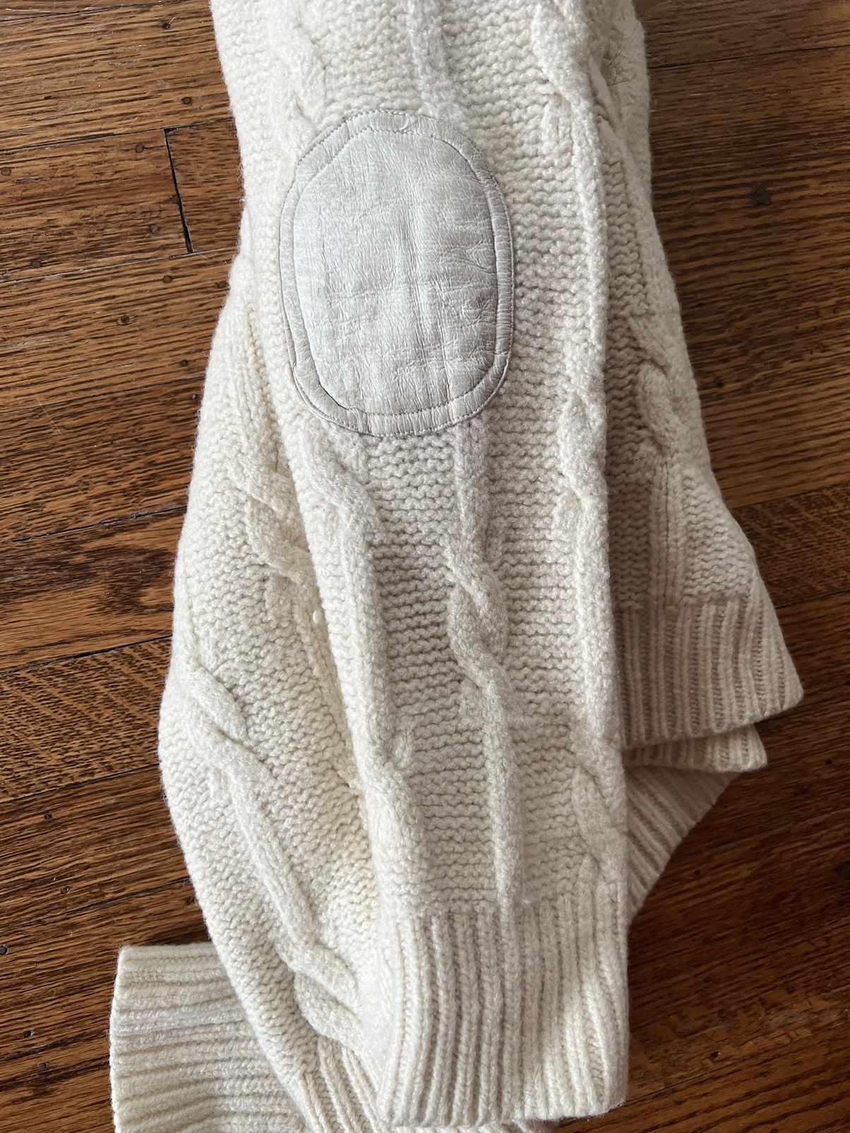 Raf Simons Raf Simons AW01 Riot Riot Riot Lambswool Cable Knit Sweater Size US M / EU 48-50 / 2 - 5 Thumbnail