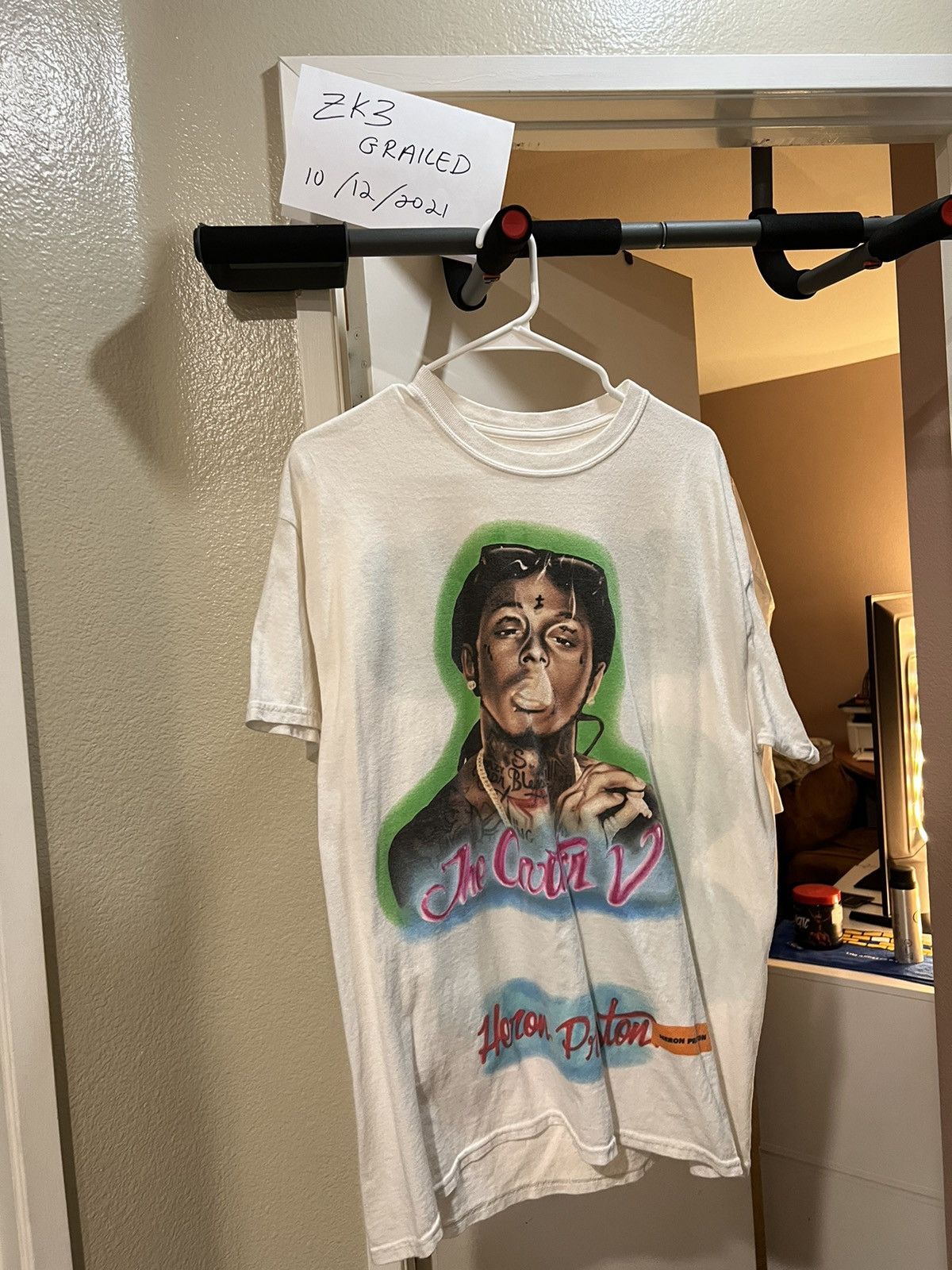 RARE Heron Preston X popular Lil Wayne Collab Tee