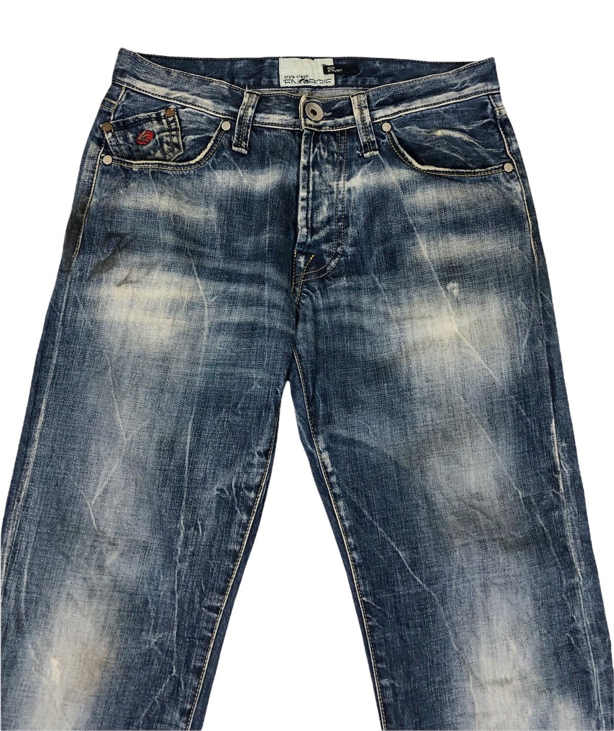 Energie Energie Style Clash Denim Jeans Made in Italy Size US 30 / EU 46 - 3 Thumbnail