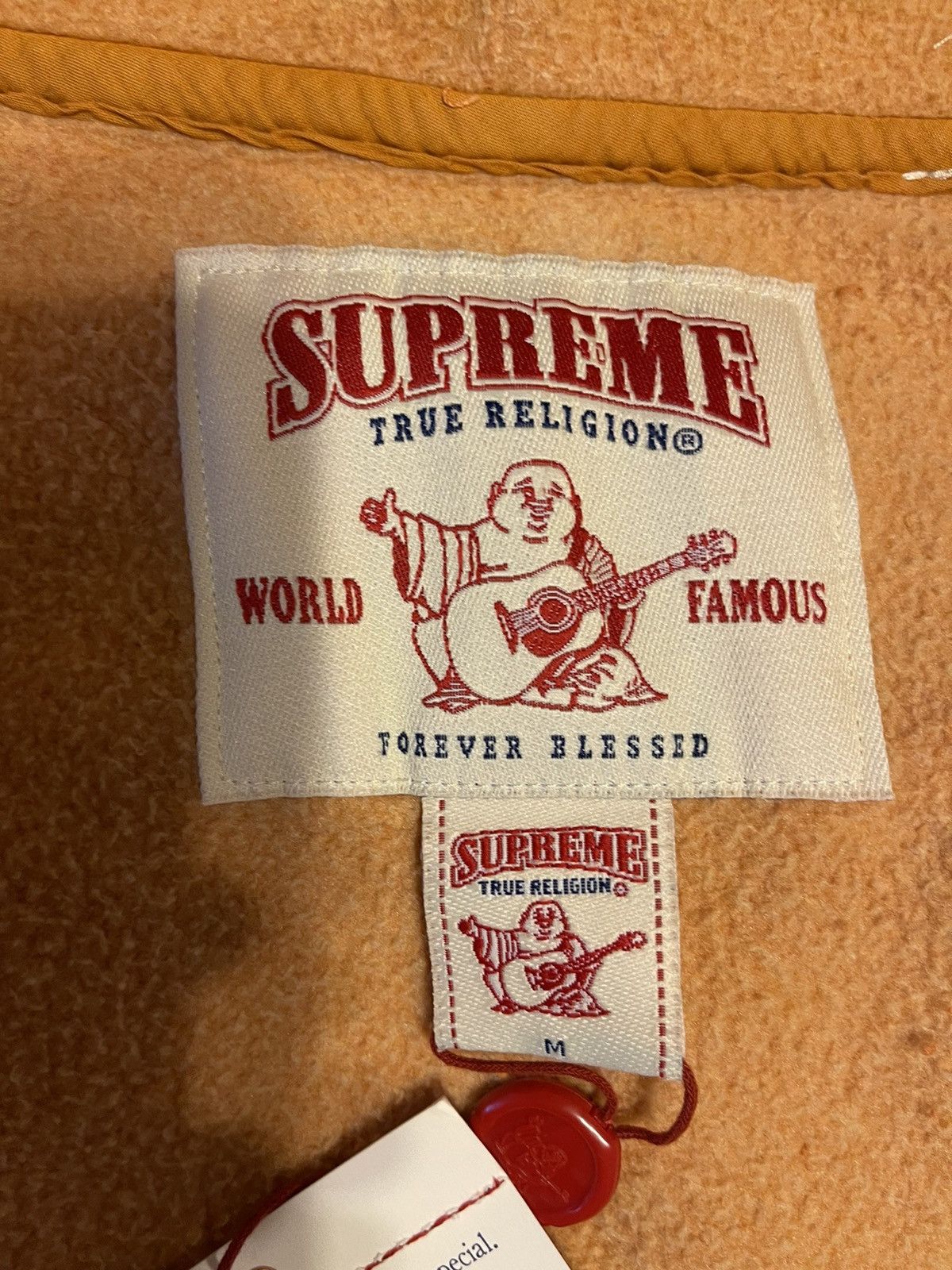 Supreme Supreme/True Religion Zip Up Hooded Sweatshirt Size US M / EU 48-50 / 2 - 5 Thumbnail
