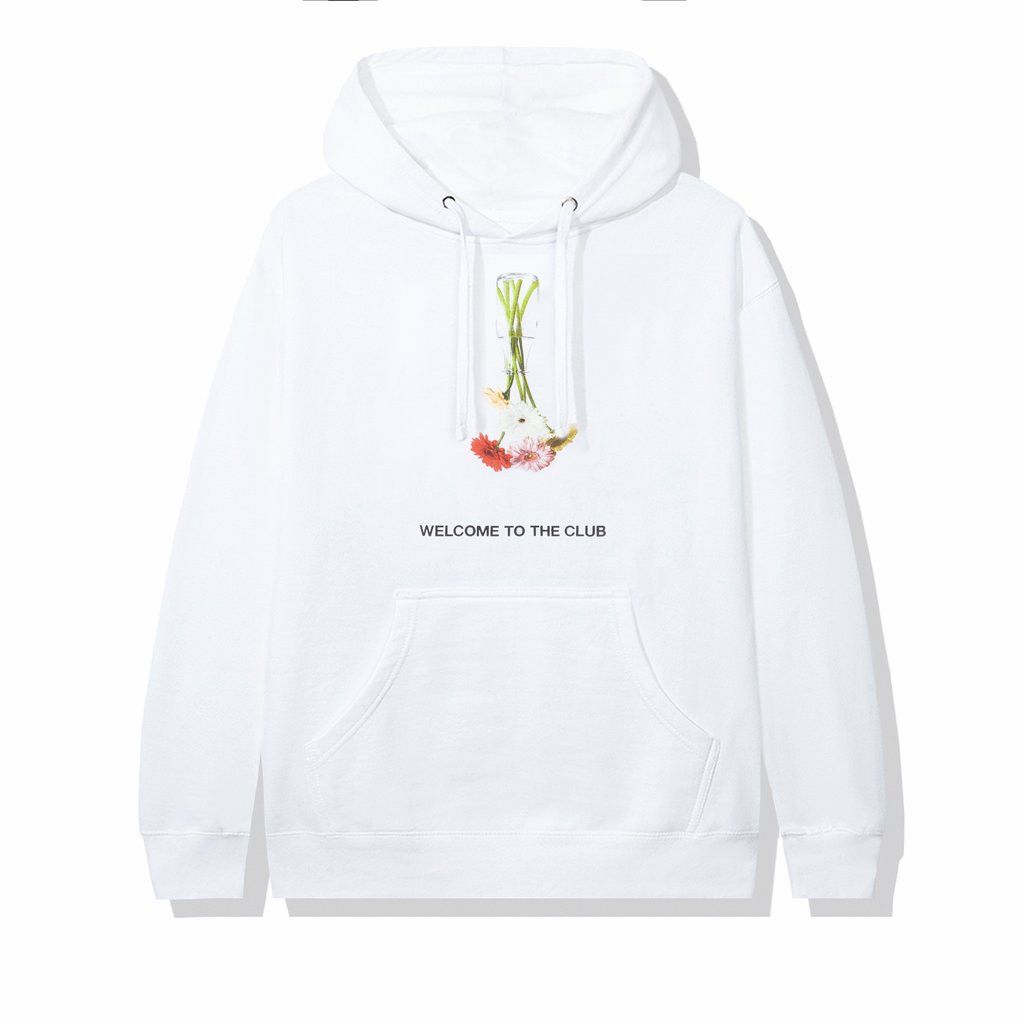 Anti Social Social Club Hello Goodbye White Hoodie ASSC