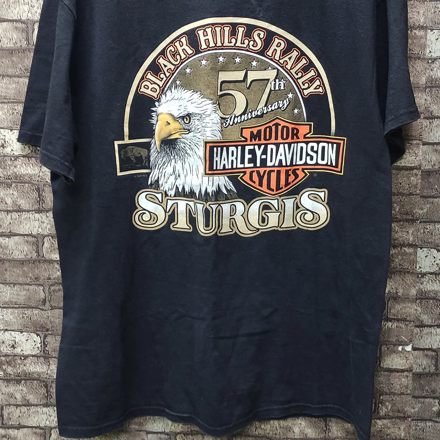 Vintage Vintage 1997 Harley Davidson Size US L / EU 52-54 / 3 - 2 Thumbnail