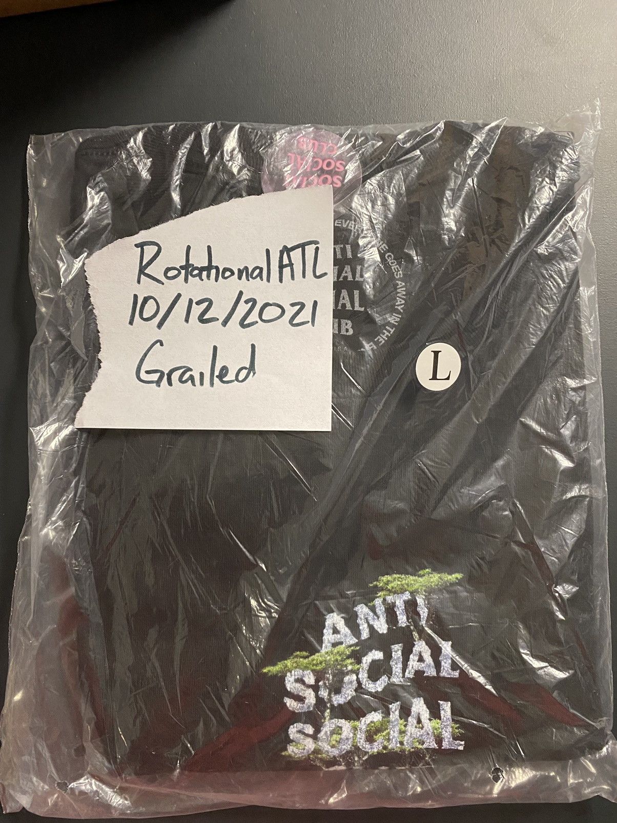 Anti Social Social Club Bonsai tree Size US L / EU 52-54 / 3 - 1 Thumbnail
