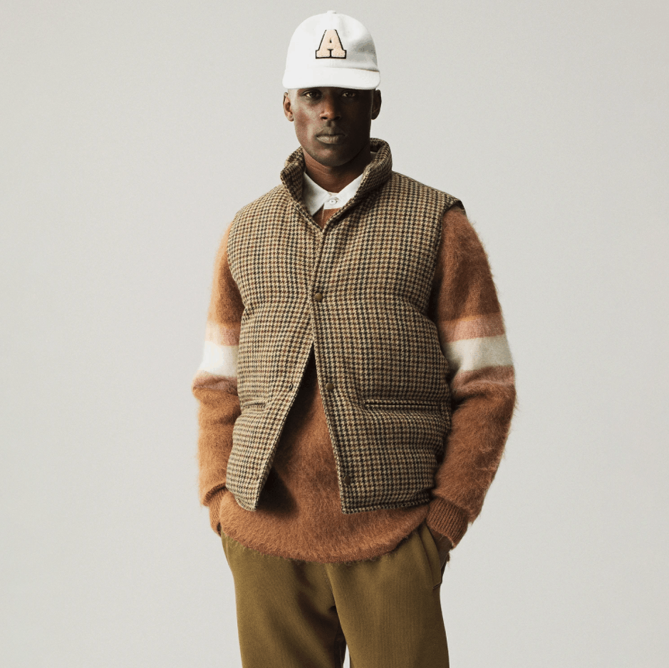 Aime Leon Dore Aime Leon Dore Filled Heritage Houndstooth Vest | Grailed