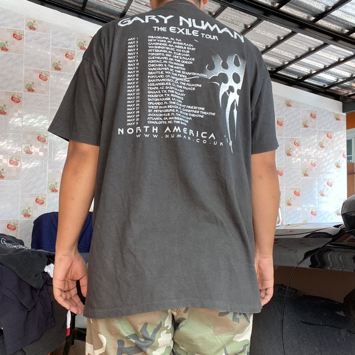 Fashion Victim × Vintage Rare Vintage 90s Gary Numan - The Exile Tour 1998 Size US XL / EU 56 / 4 - 2 Thumbnail