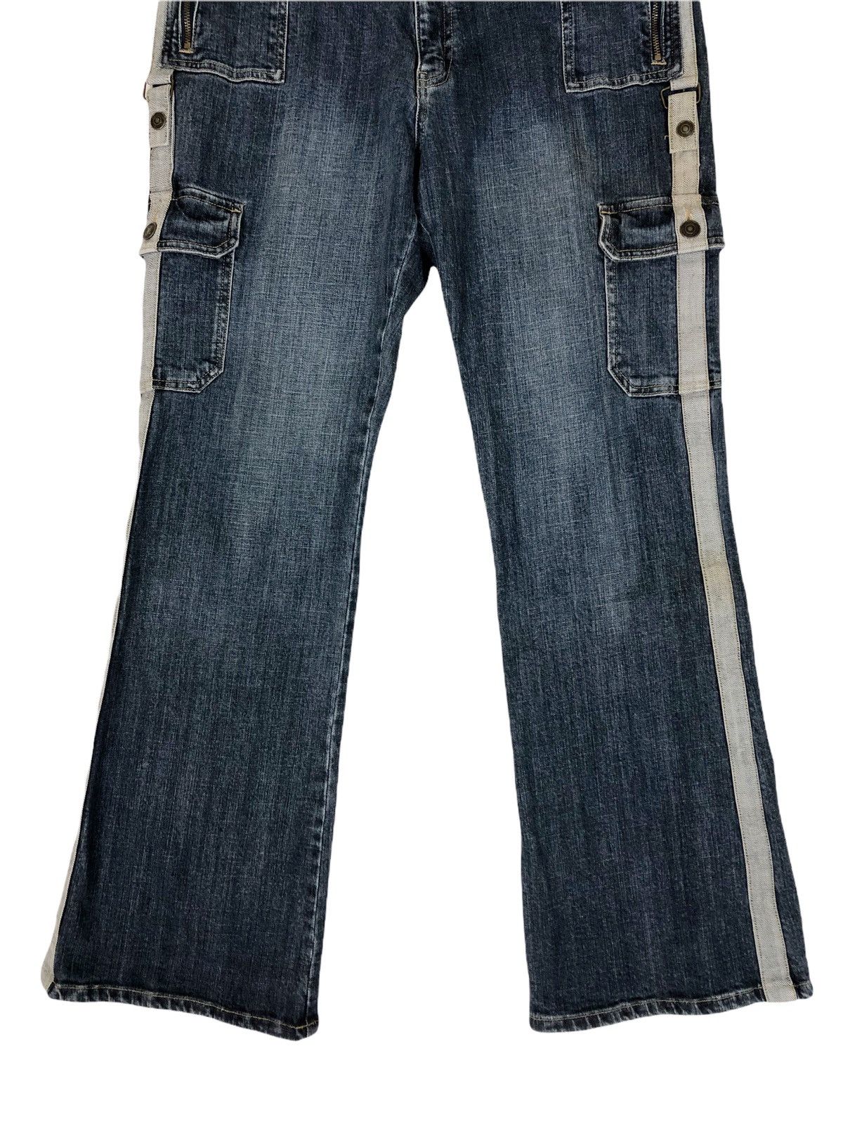 Japanese Brand Japanese Brand FTOF Flared Denim Jeans Size US 33 - 4 Thumbnail