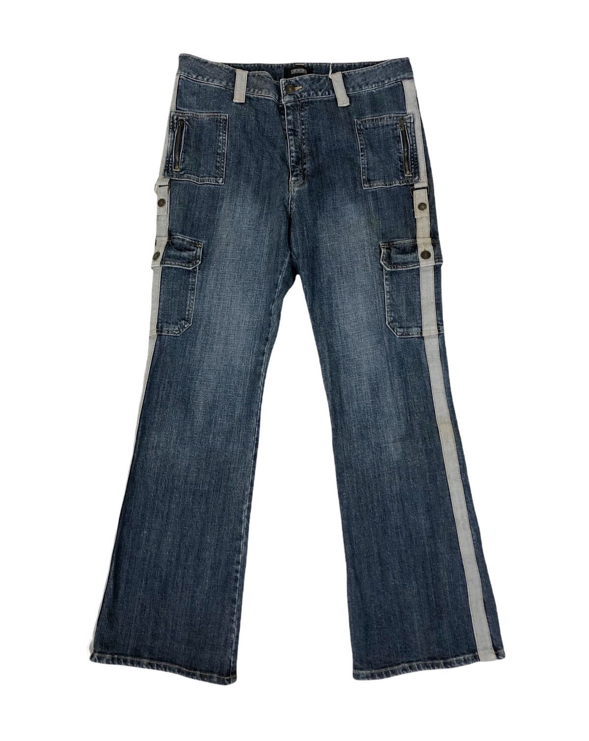 Japanese Brand Japanese Brand FTOF Flared Denim Jeans Size US 33 - 1 Thumbnail