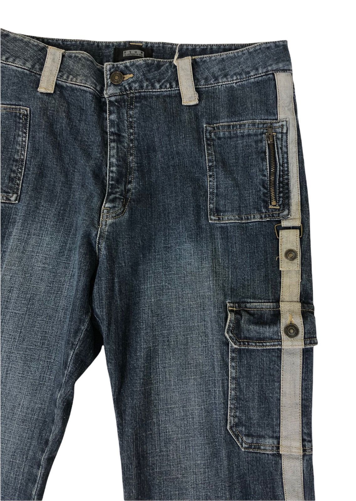 Japanese Brand Japanese Brand FTOF Flared Denim Jeans Size US 33 - 6 Thumbnail