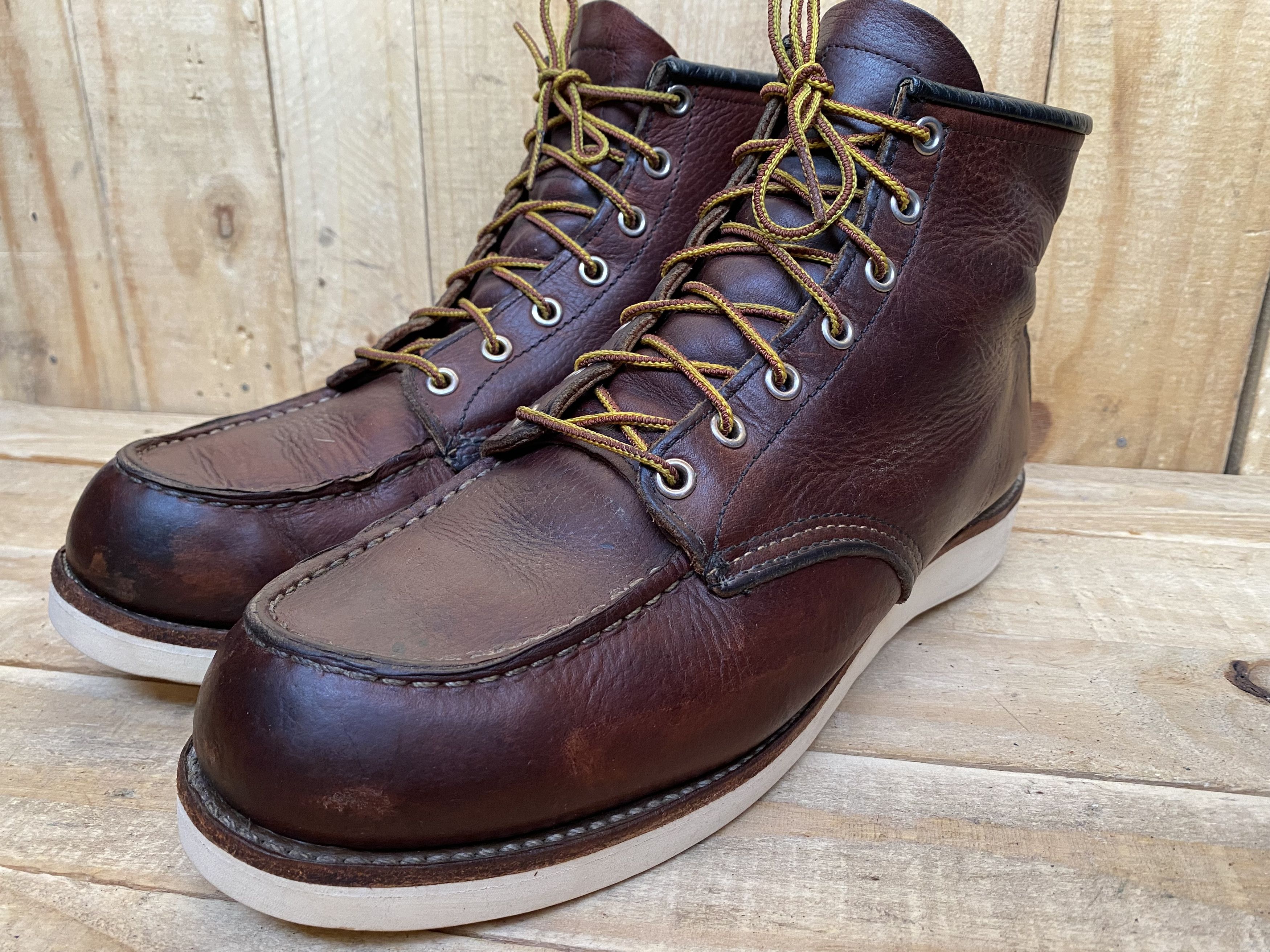 Red Wing Red Wing Heritage 6" Moc Toe Briar Oil Slick Leather. | Grailed