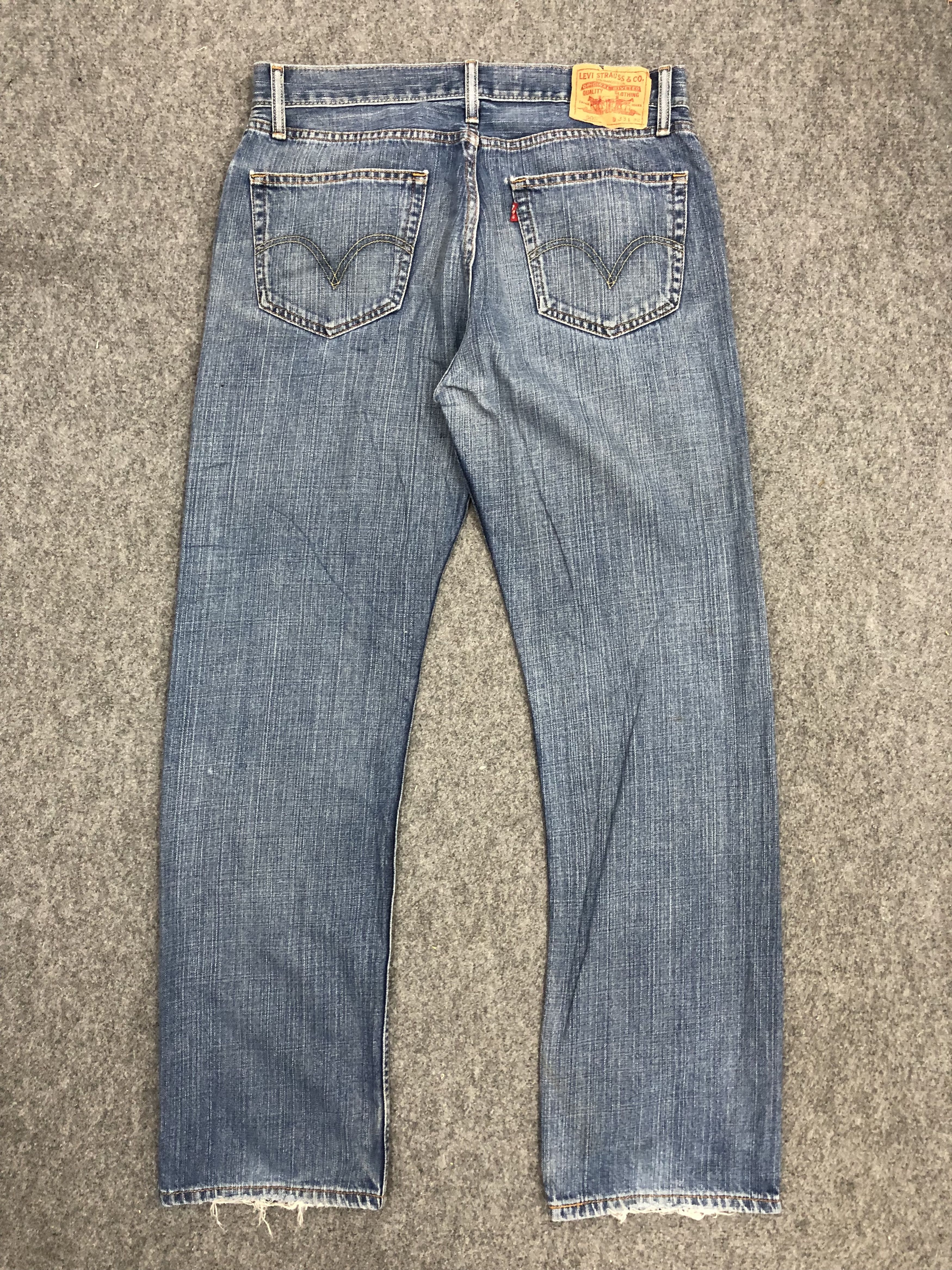 Levi's Vintage Levis 505 Denim DP1086 Size US 35 - 3 Thumbnail