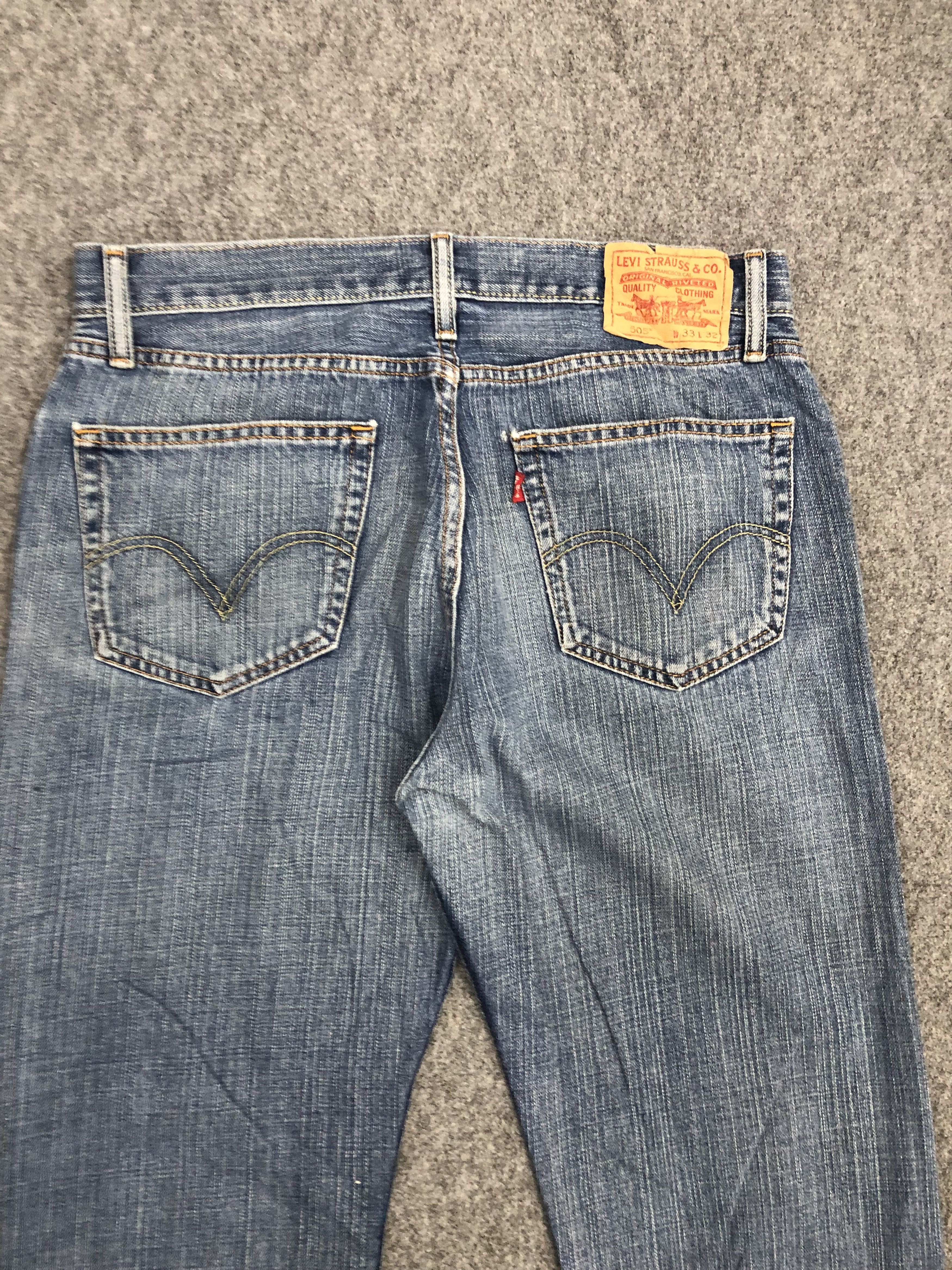Levi's Vintage Levis 505 Denim DP1086 Size US 35 - 4 Thumbnail