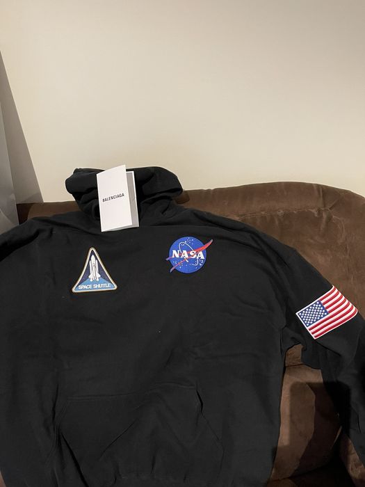 Balenciaga Balenciaga NASA oversized hoodie | Grailed