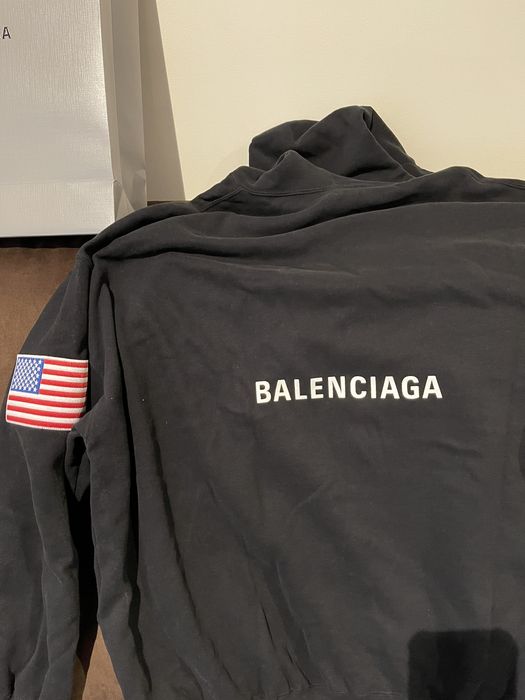 Balenciaga Balenciaga NASA oversized hoodie | Grailed