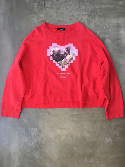 Undercover cropped clearance sweatshirt