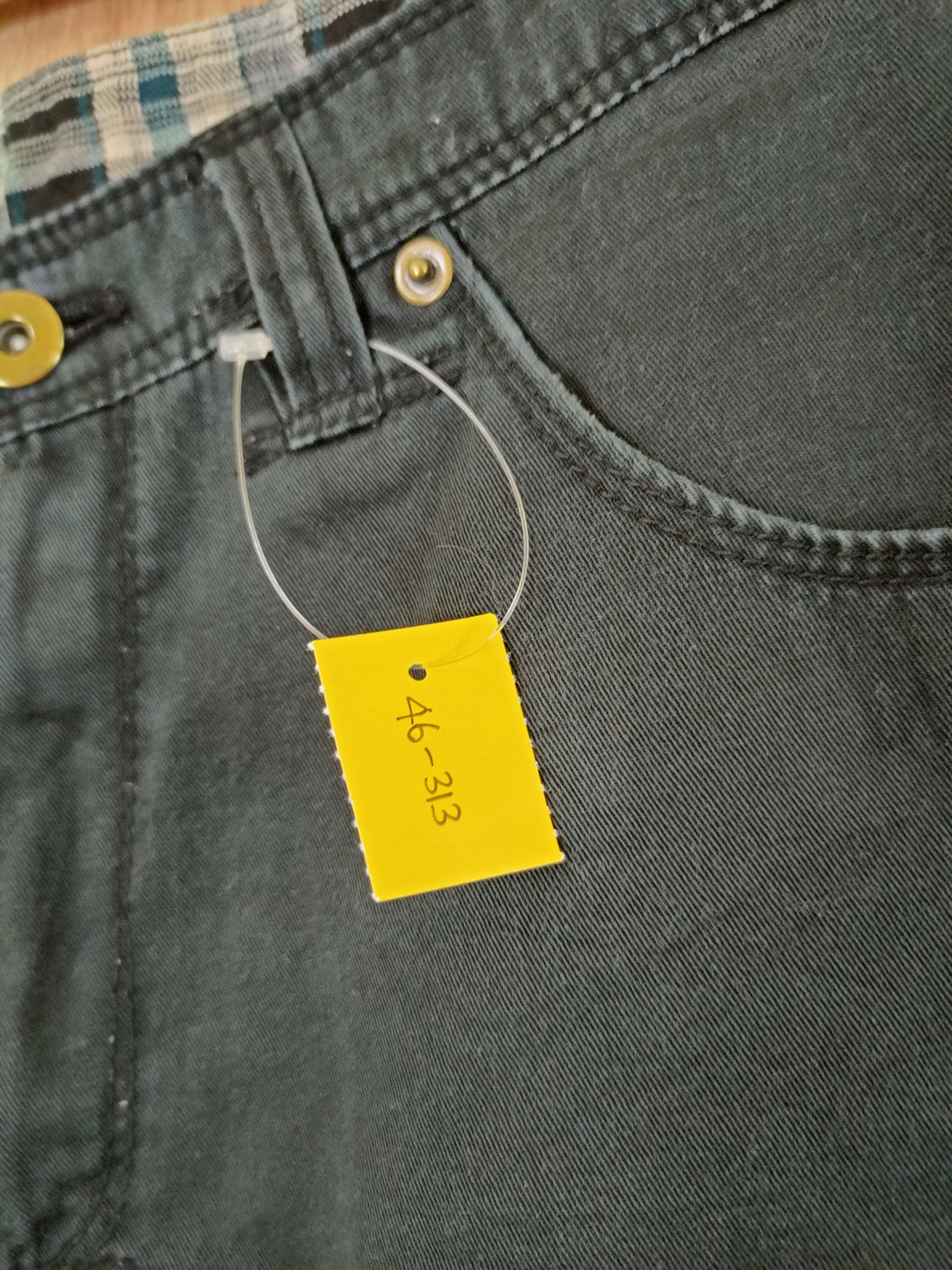 Japanese Brand DLL Retro Girl cropped vintage pants #46-313 Size 31" - 4 Thumbnail