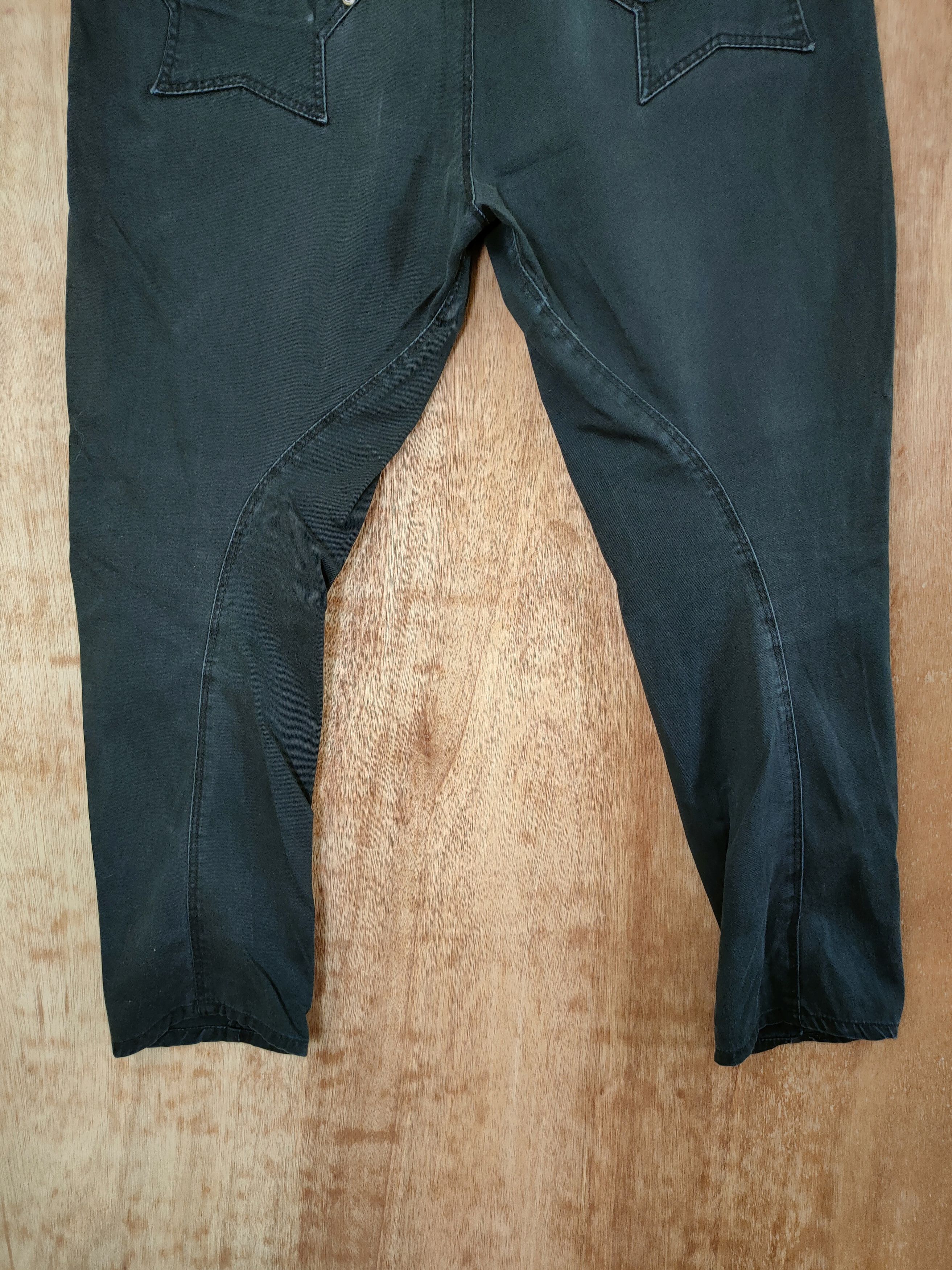 Japanese Brand DLL Retro Girl cropped vintage pants #46-313 Size 31" - 8 Thumbnail