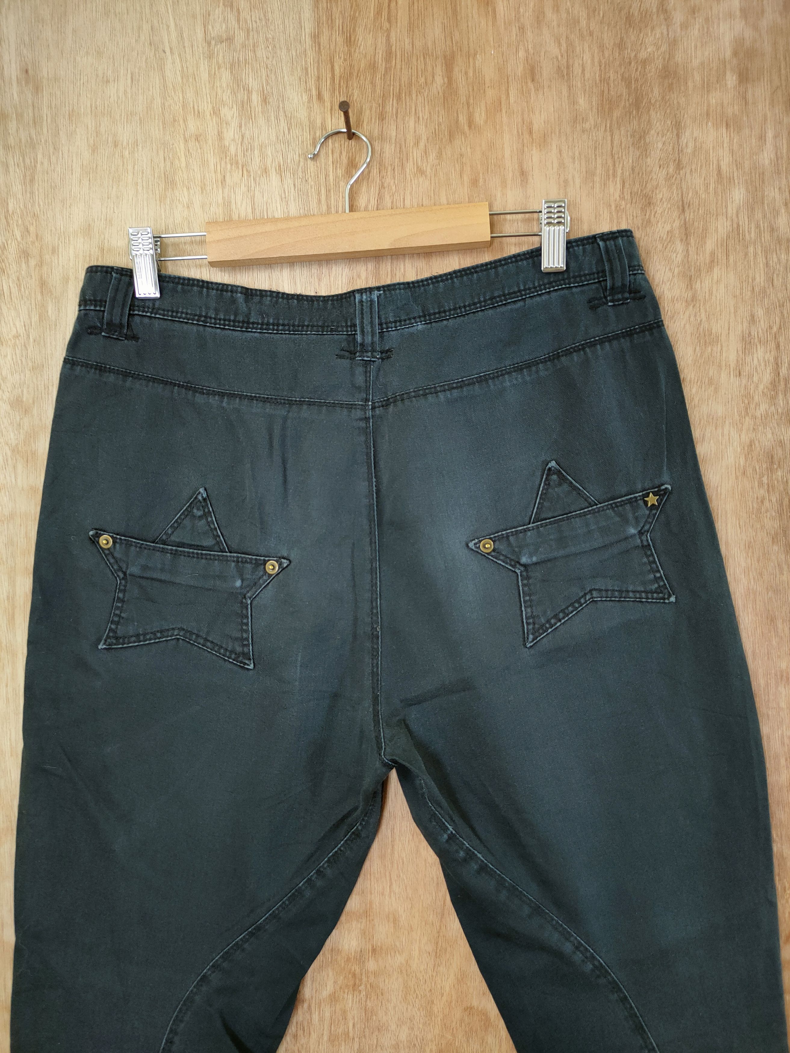 Japanese Brand DLL Retro Girl cropped vintage pants #46-313 Size 31" - 9 Thumbnail