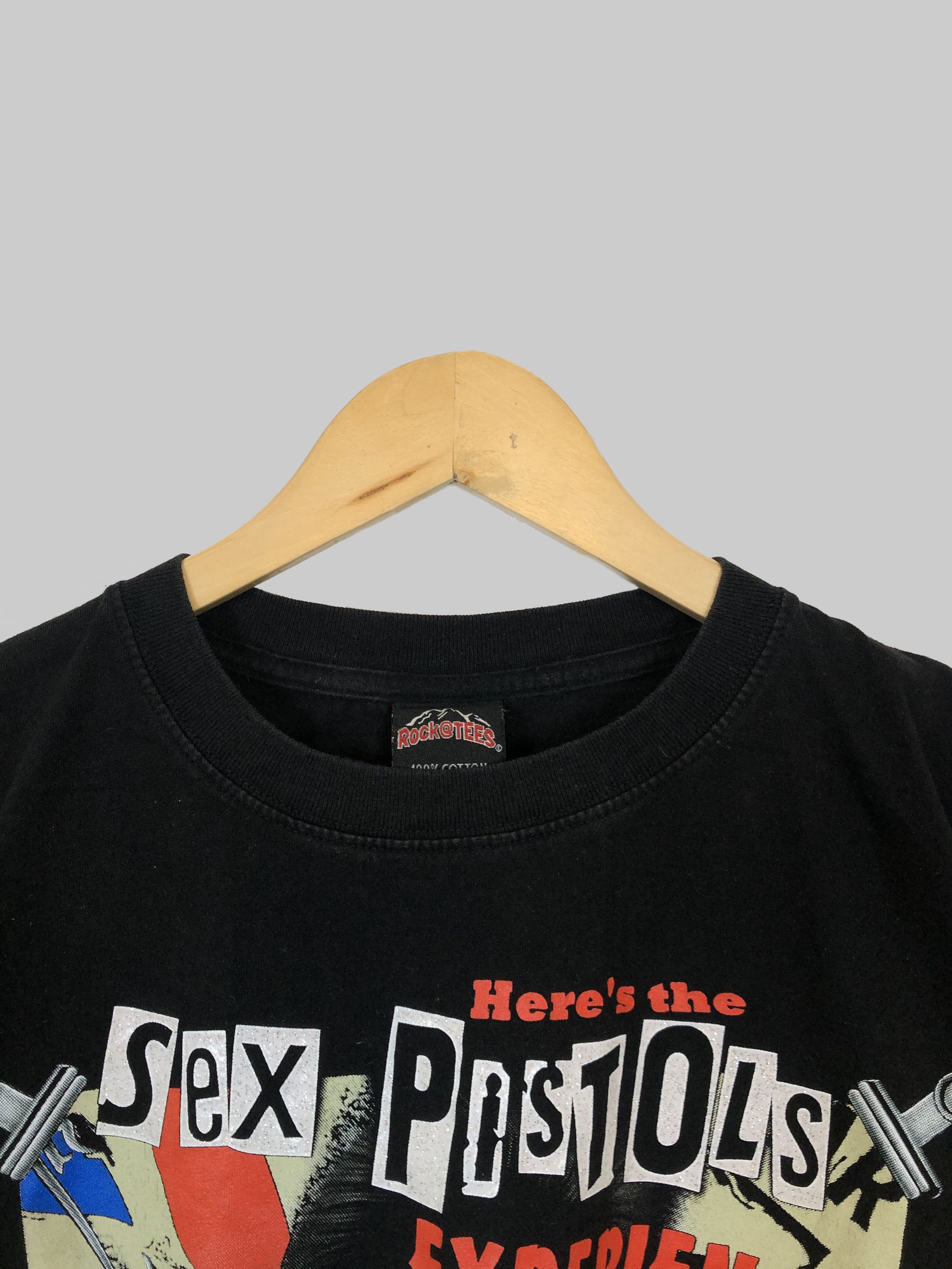 Band Tees Vintage 90s Sex Pistols (Vivienne Westwood Joy Division) Size US L / EU 52-54 / 3 - 2 Thumbnail