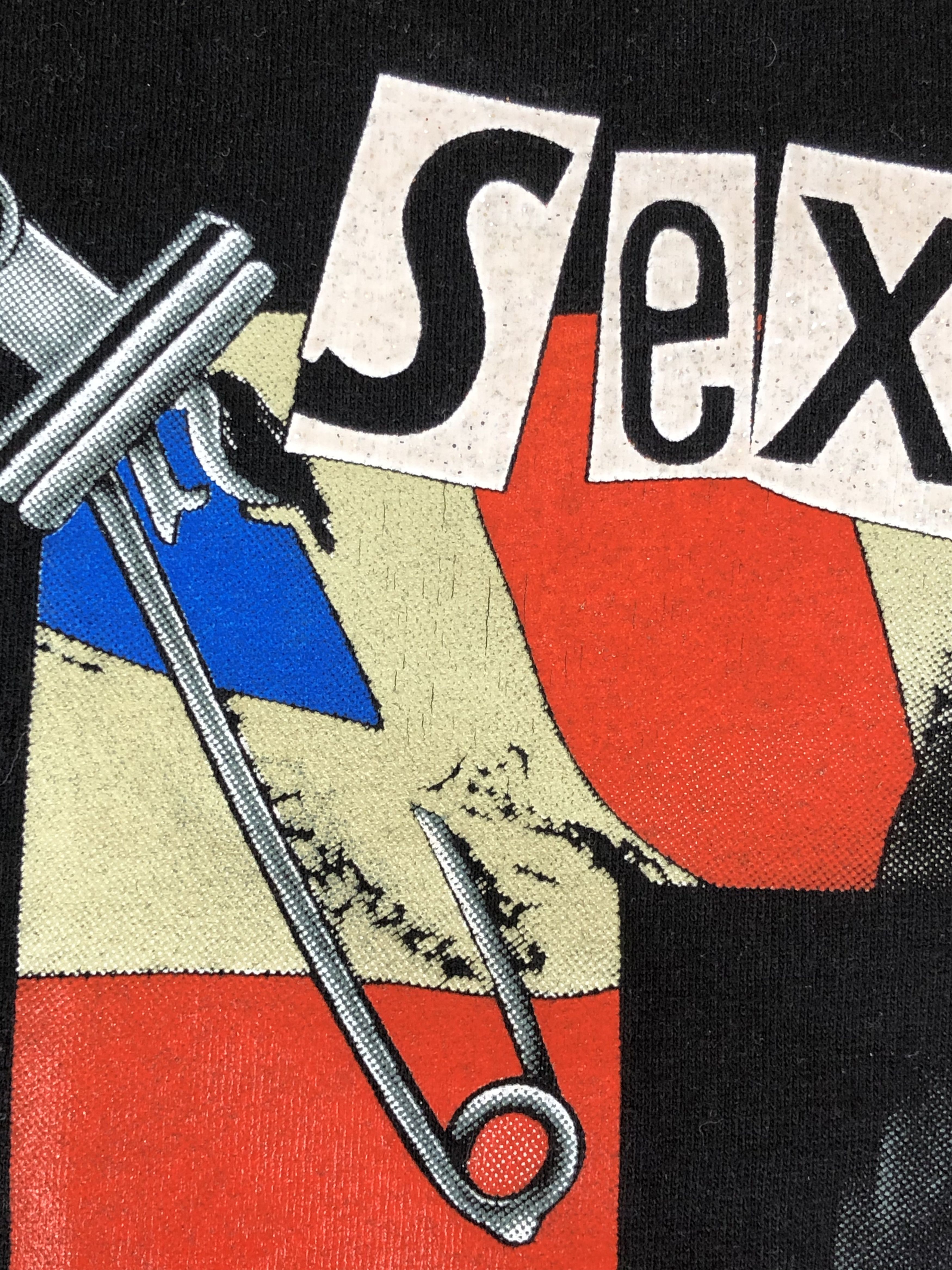 Band Tees Vintage 90s Sex Pistols (Vivienne Westwood Joy Division) Size US L / EU 52-54 / 3 - 6 Thumbnail