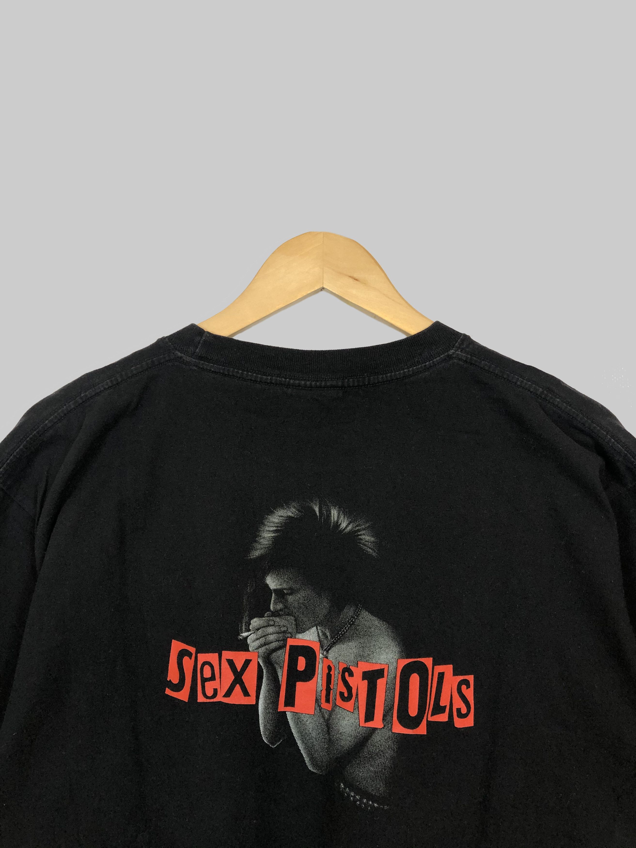Band Tees Vintage 90s Sex Pistols (Vivienne Westwood Joy Division) Size US L / EU 52-54 / 3 - 3 Thumbnail