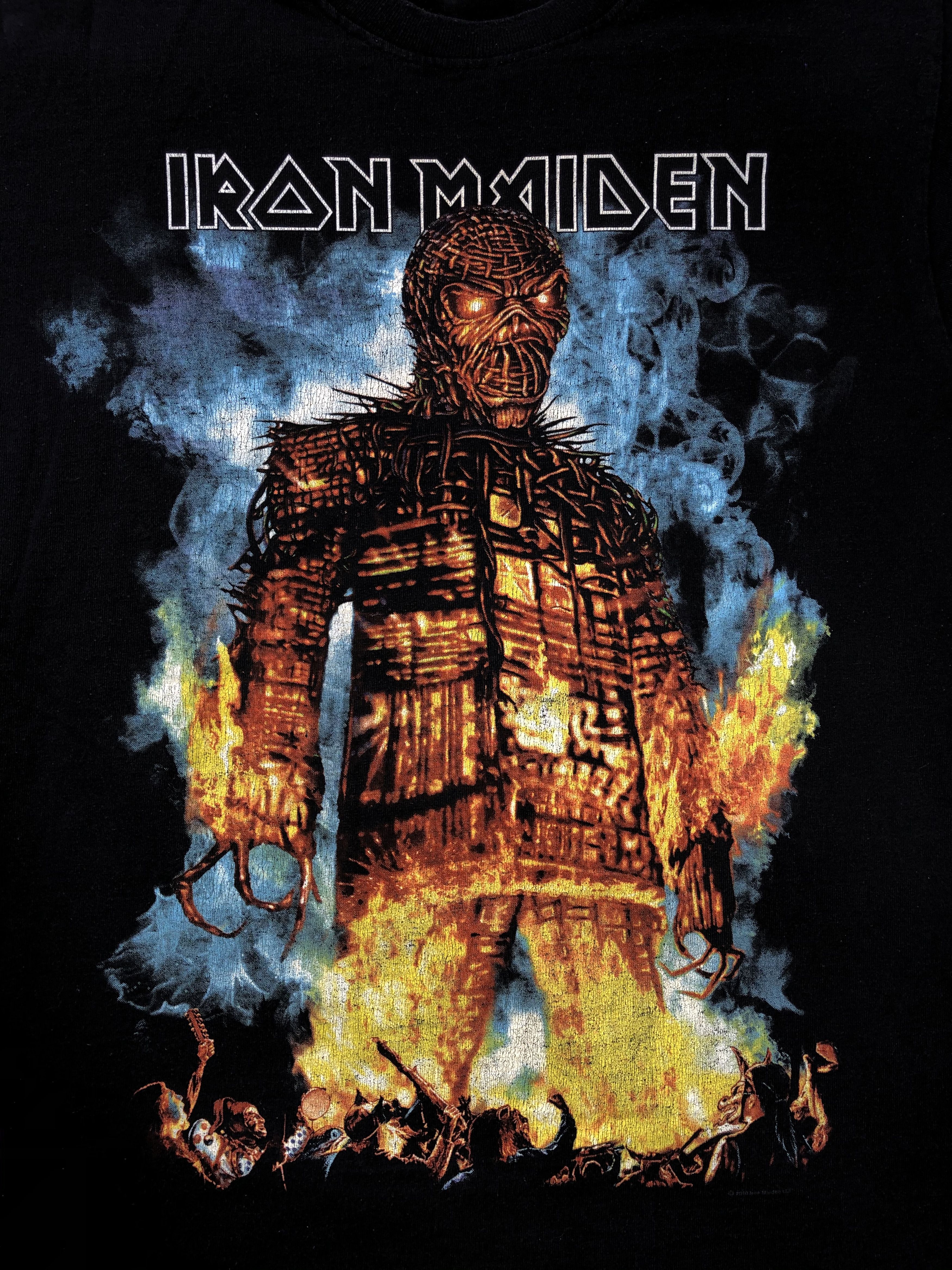 Band Tees Vintage 2010 Iron Maiden (Judas Priest Black Sabbath AC/DC) Size US M / EU 48-50 / 2 - 5 Thumbnail