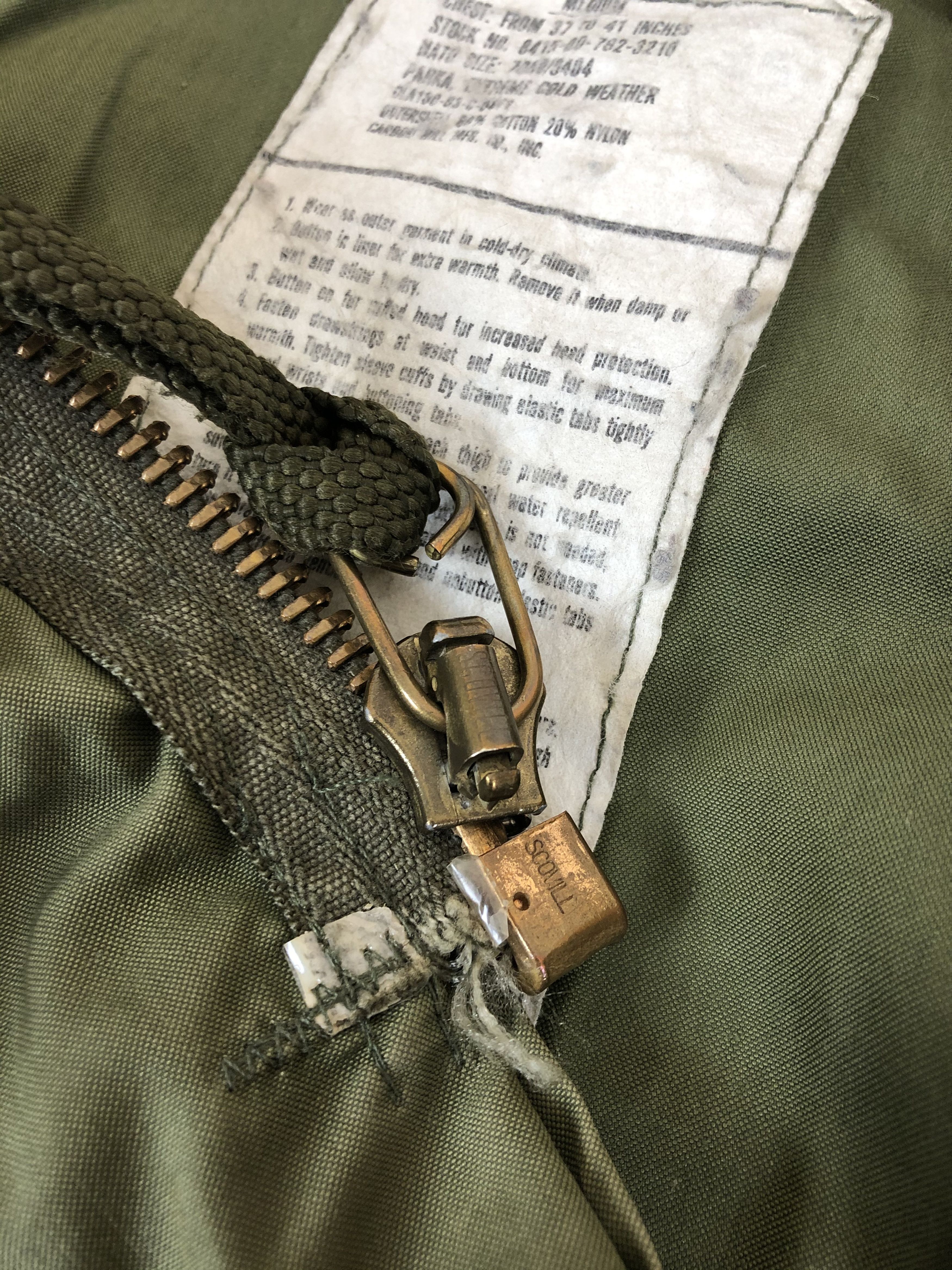 Vintage Vintage 70s 80s US Army M-65 Fishtail With Liner Size US XL / EU 56 / 4 - 18 Thumbnail