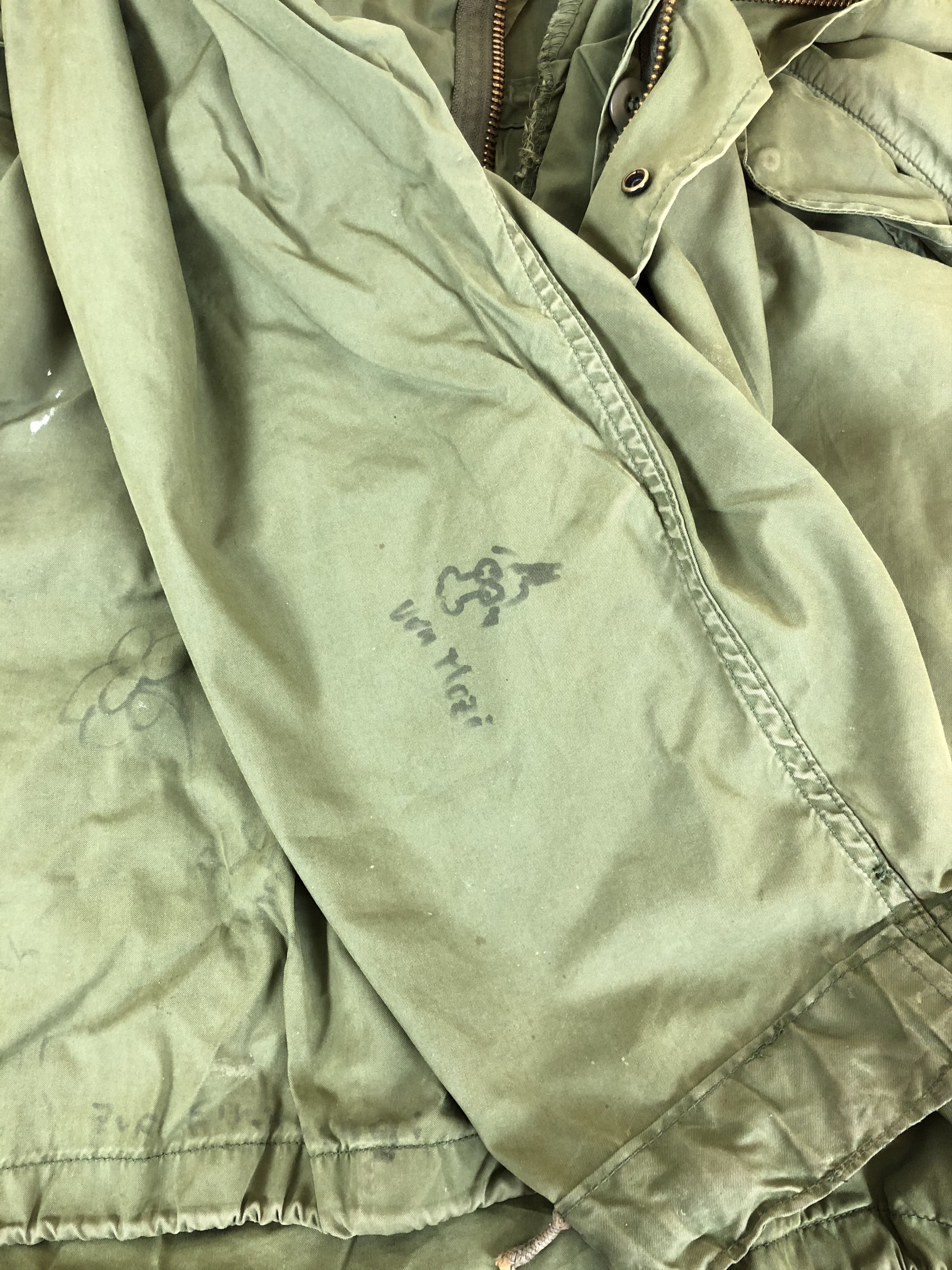 Vintage Vintage 70s 80s US Army M-65 Fishtail With Liner Size US XL / EU 56 / 4 - 14 Thumbnail