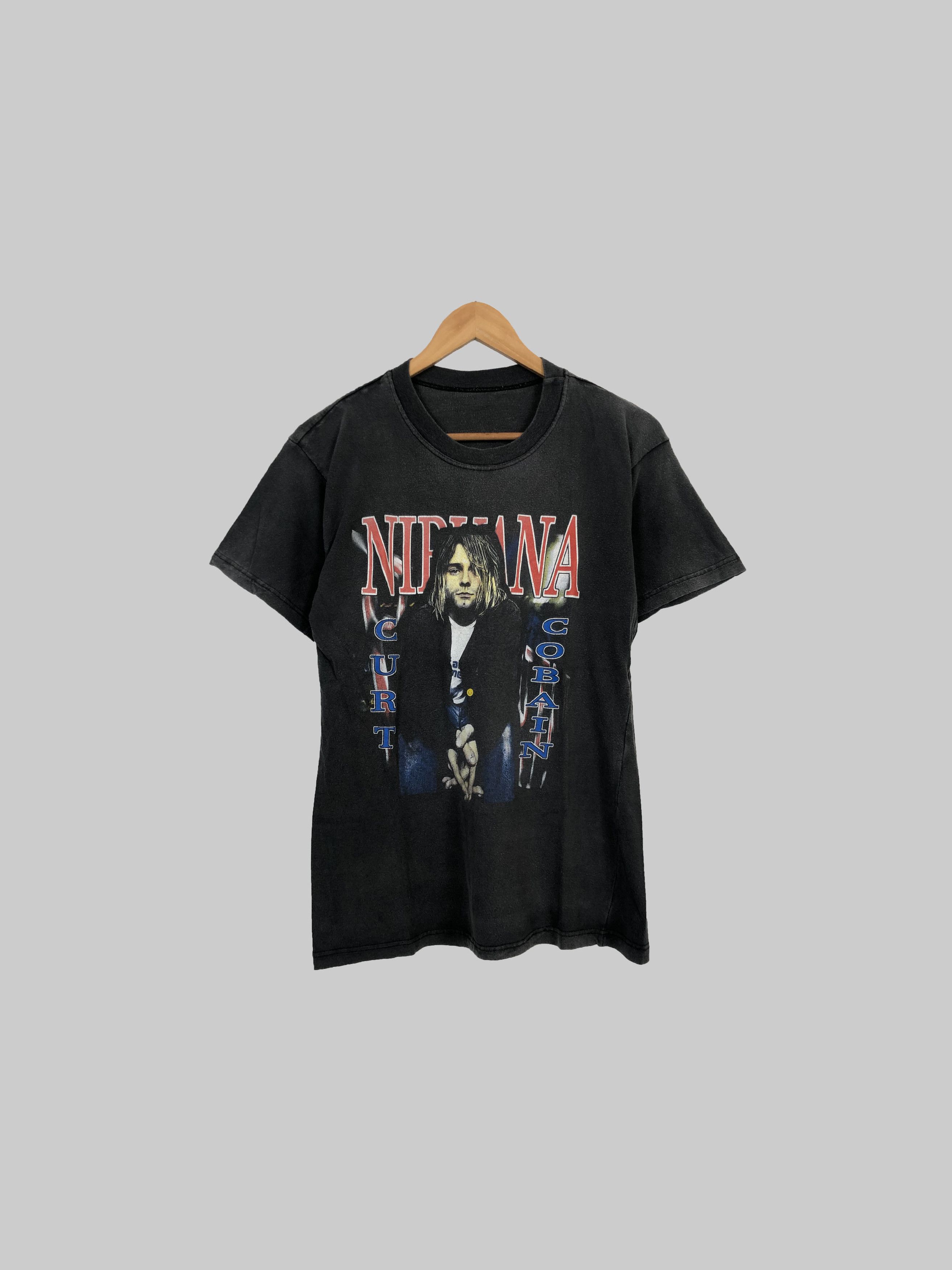 Band Tees Vintage 90s Nirvana Kurt Cobain (Red Hot Chili Peppers) Size US M / EU 48-50 / 2 - 1 Thumbnail