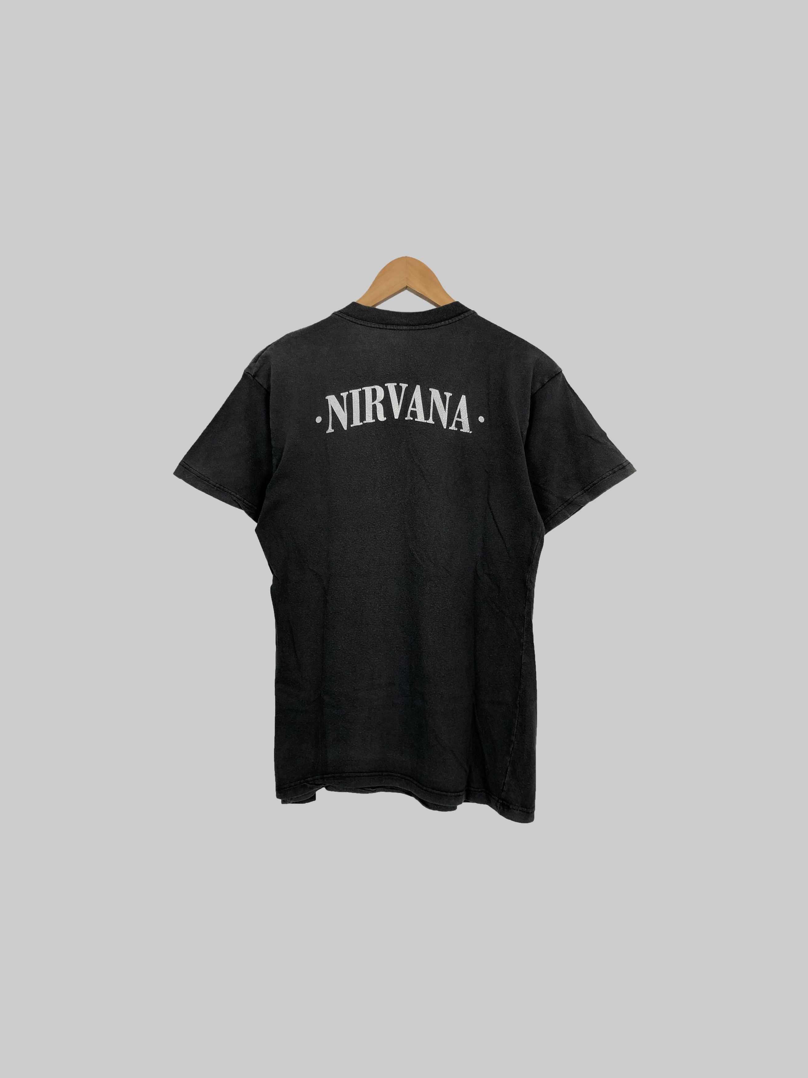 Band Tees Vintage 90s Nirvana Kurt Cobain (Red Hot Chili Peppers) Size US M / EU 48-50 / 2 - 2 Thumbnail