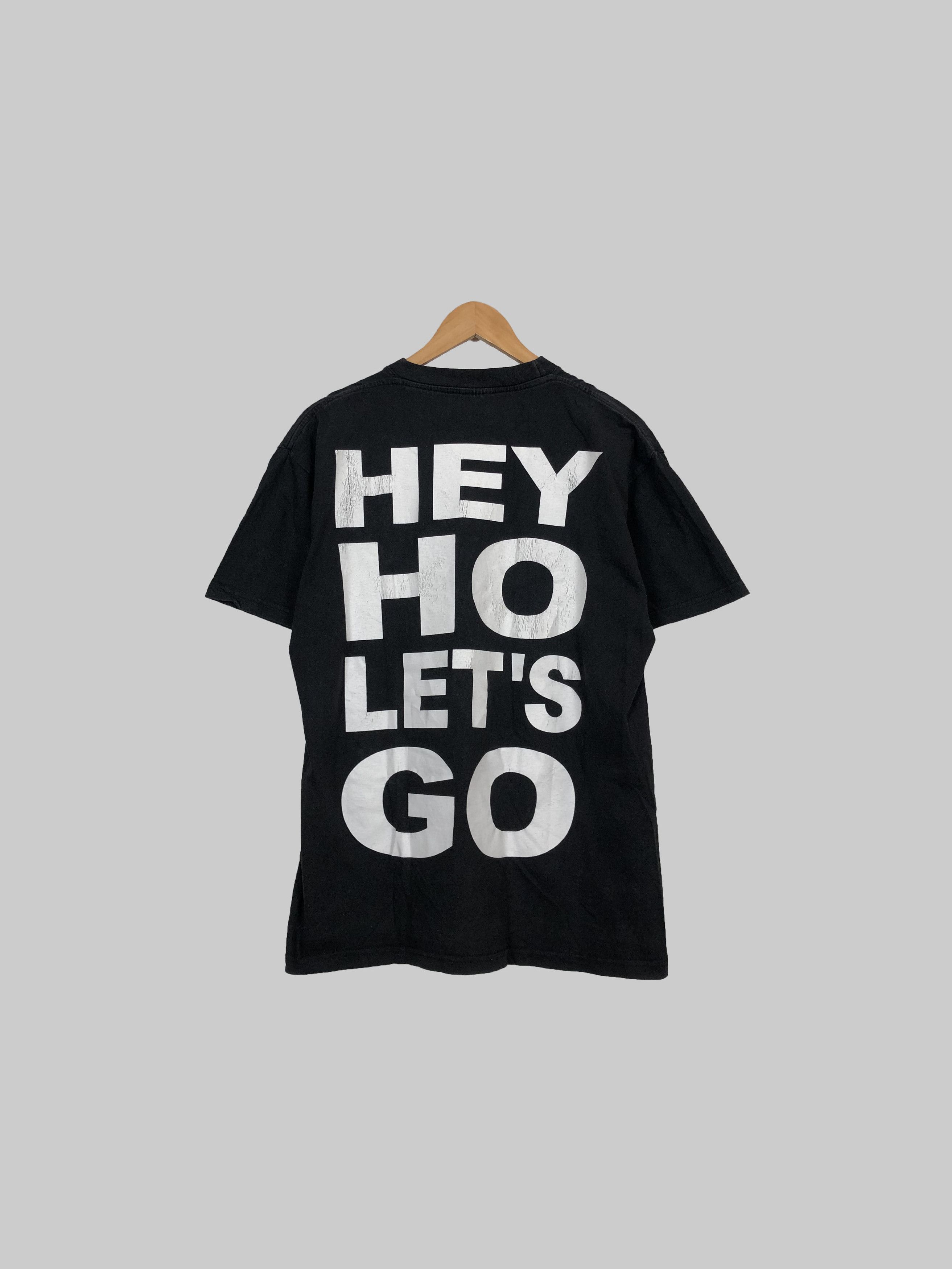 Band Tees Vintage 90s Ramones Hey Ho Lets Go (Dead Kennedys) Size US L / EU 52-54 / 3 - 2 Thumbnail
