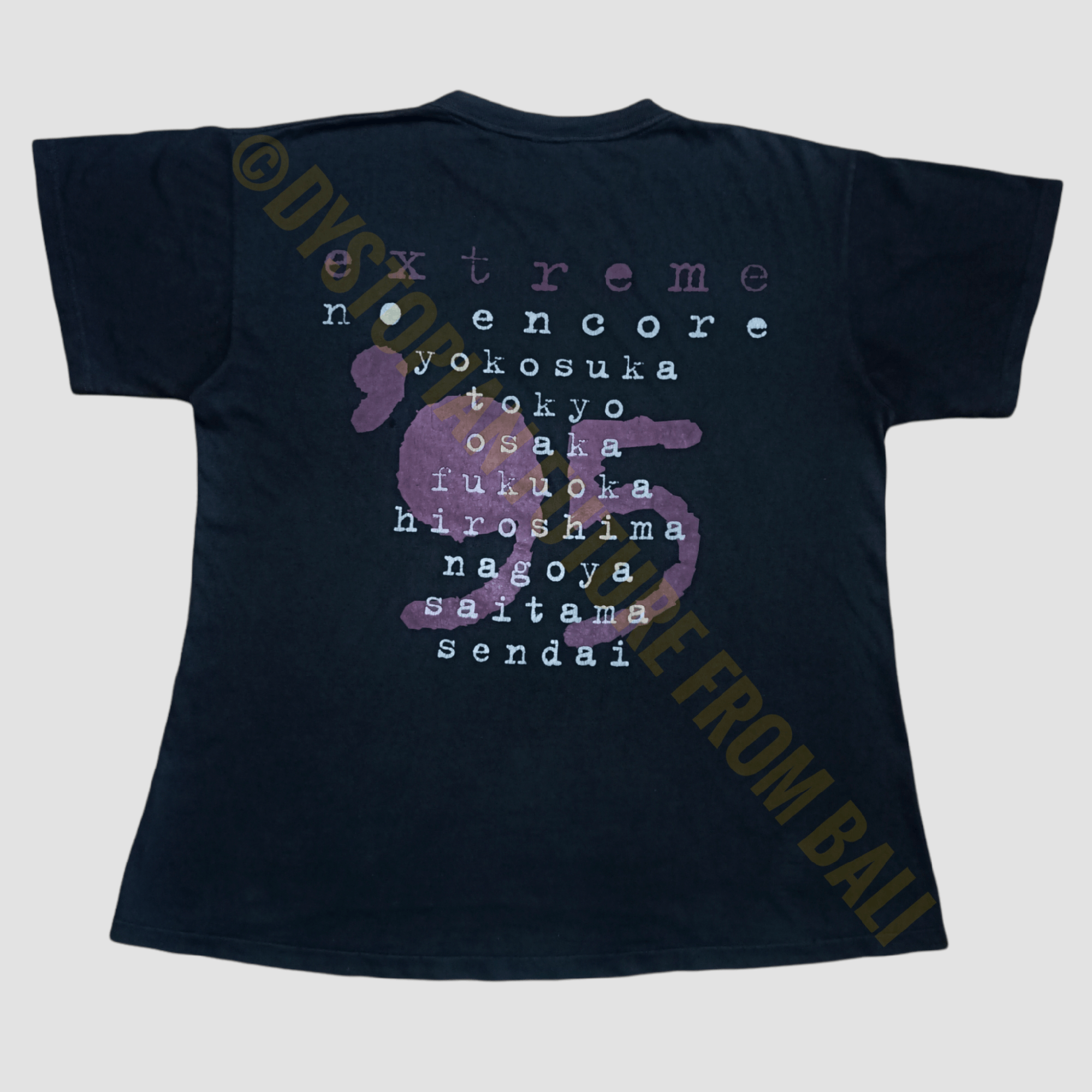 Band Tees Vintage 1995 Extreme - No Encore Japan Tour '95 Band T-shirt Size US XL / EU 56 / 4 - 2 Thumbnail