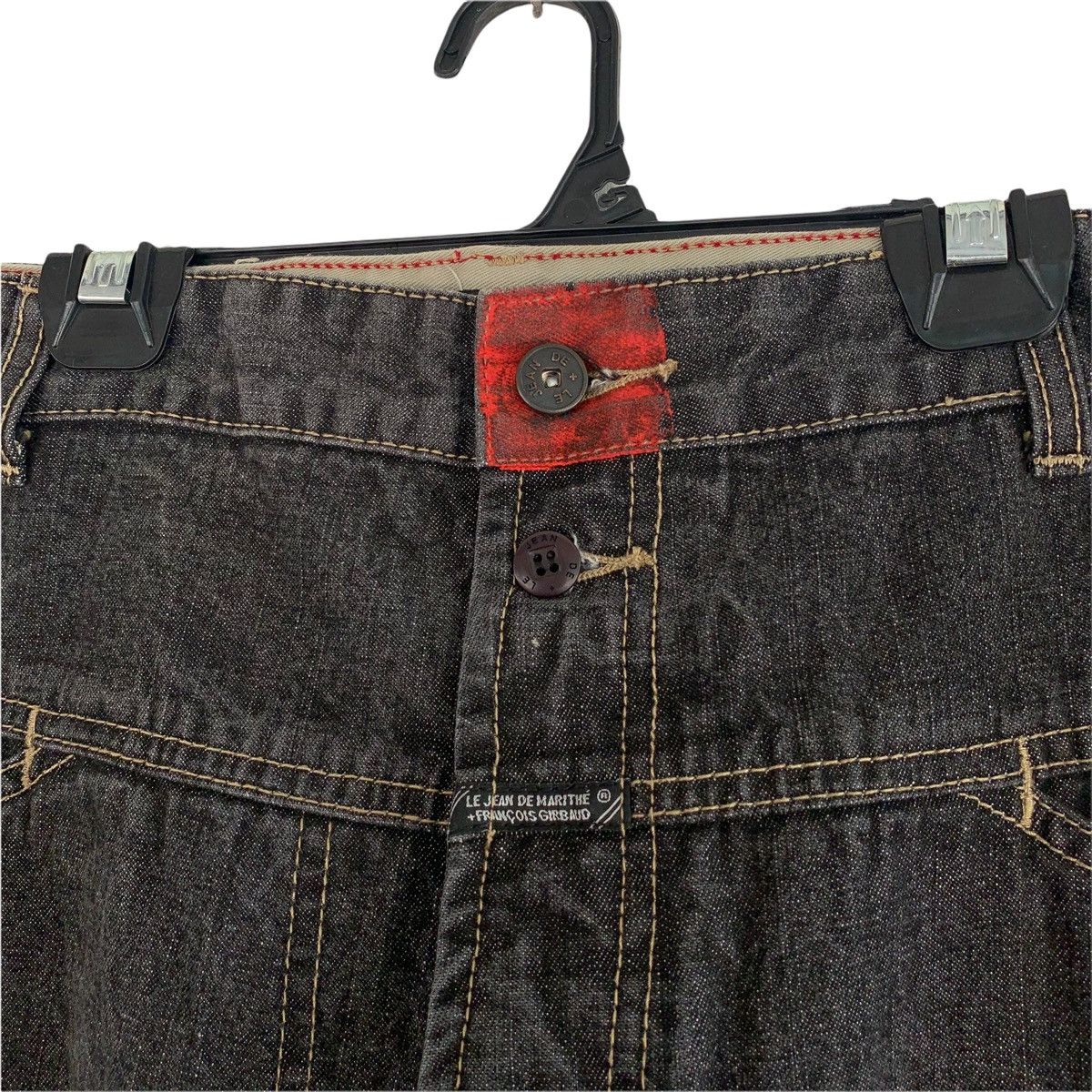 Marithe + Francois Girbaud Marithe Francois Girbaud Denim Patches Pant Size US 40 / EU 56 - 7 Thumbnail