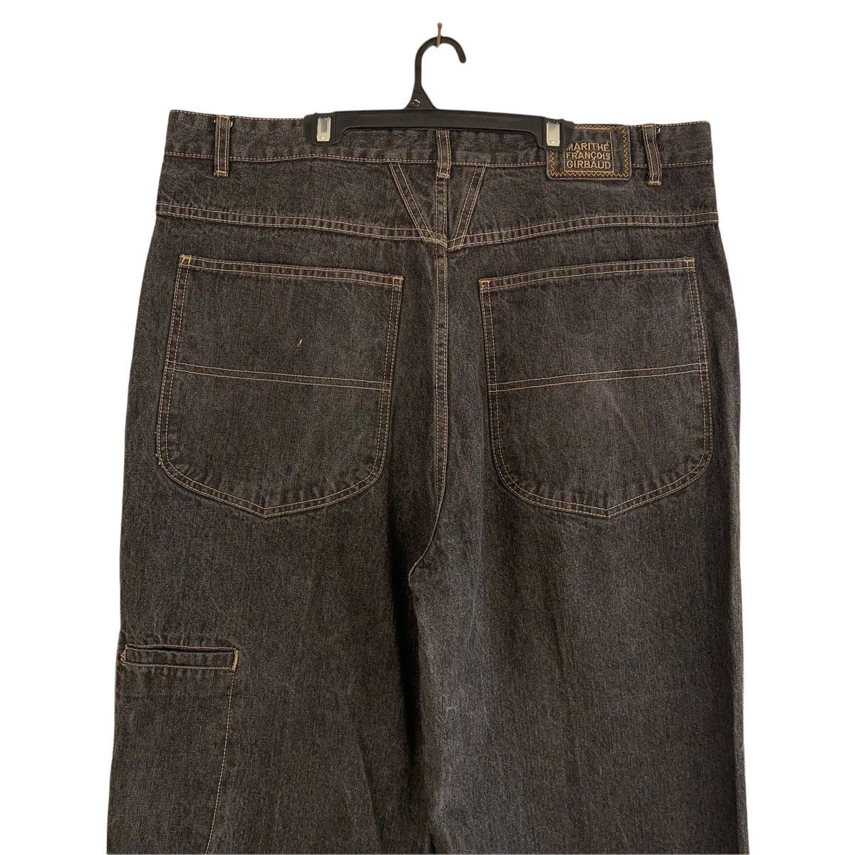 Marithe + Francois Girbaud Marithe Francois Girbaud Denim Patches Pant Size US 40 / EU 56 - 10 Thumbnail