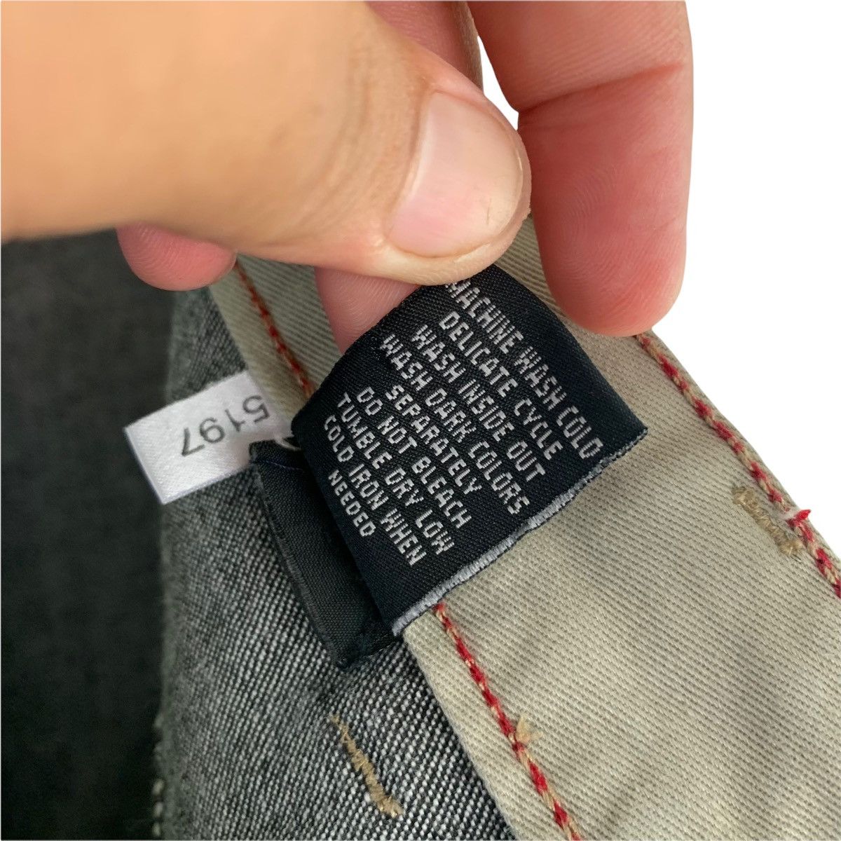 Marithe + Francois Girbaud Marithe Francois Girbaud Denim Patches Pant Size US 40 / EU 56 - 15 Thumbnail