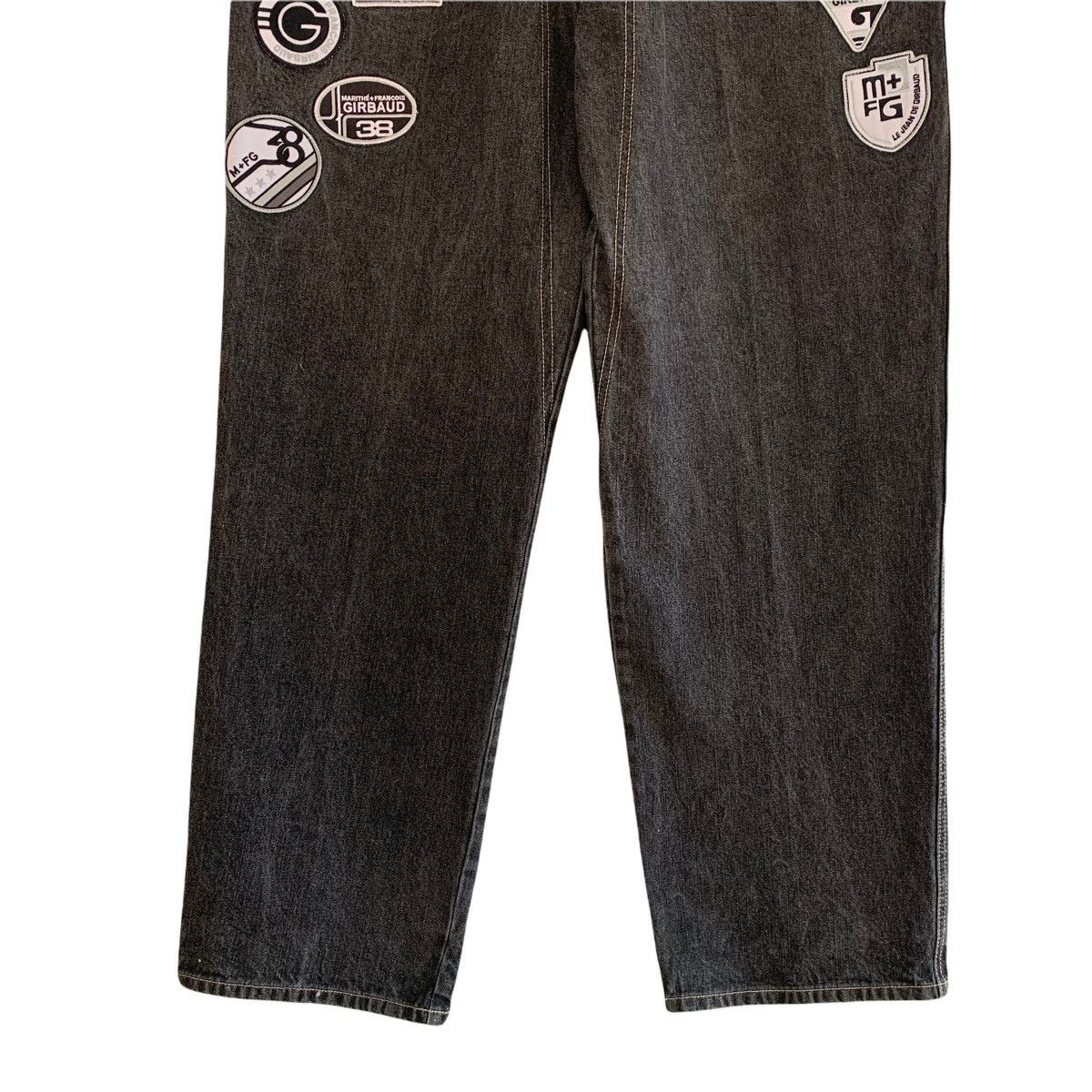 Marithe + Francois Girbaud Marithe Francois Girbaud Denim Patches Pant Size US 40 / EU 56 - 4 Thumbnail