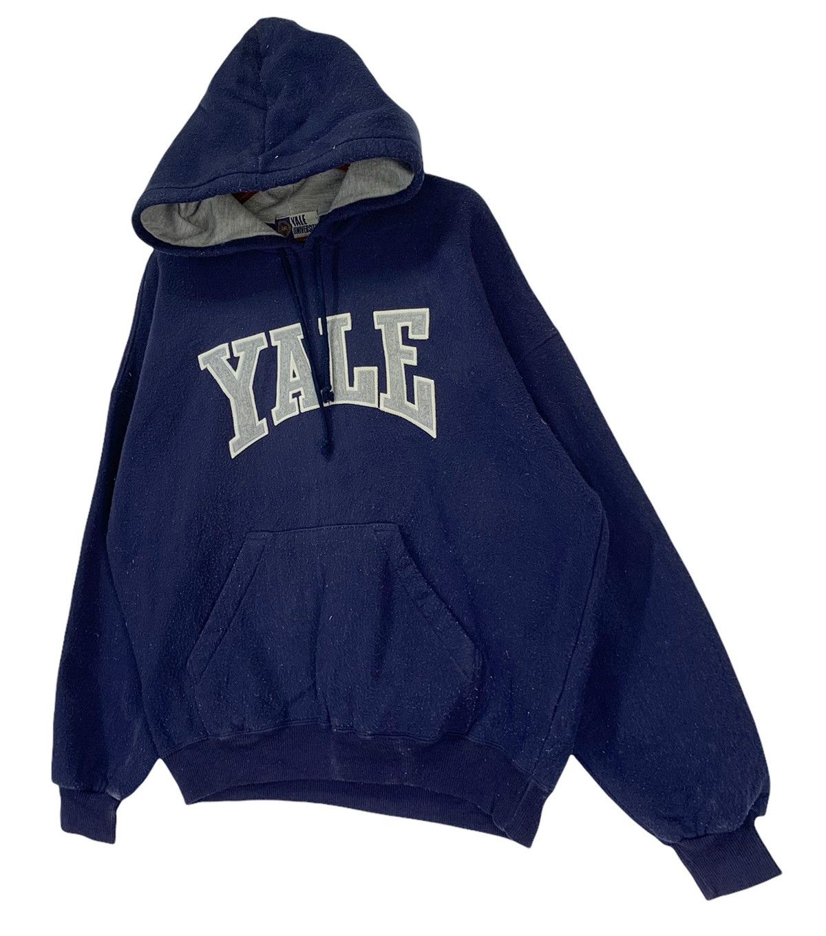 Vintage Vintage YALE University College Sweater Hoodie Size US L / EU 52-54 / 3 - 2 Thumbnail