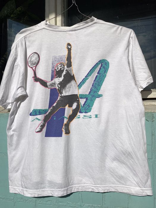 Nike Vintage Nike Andre Agassi T Shirt Grailed 1640