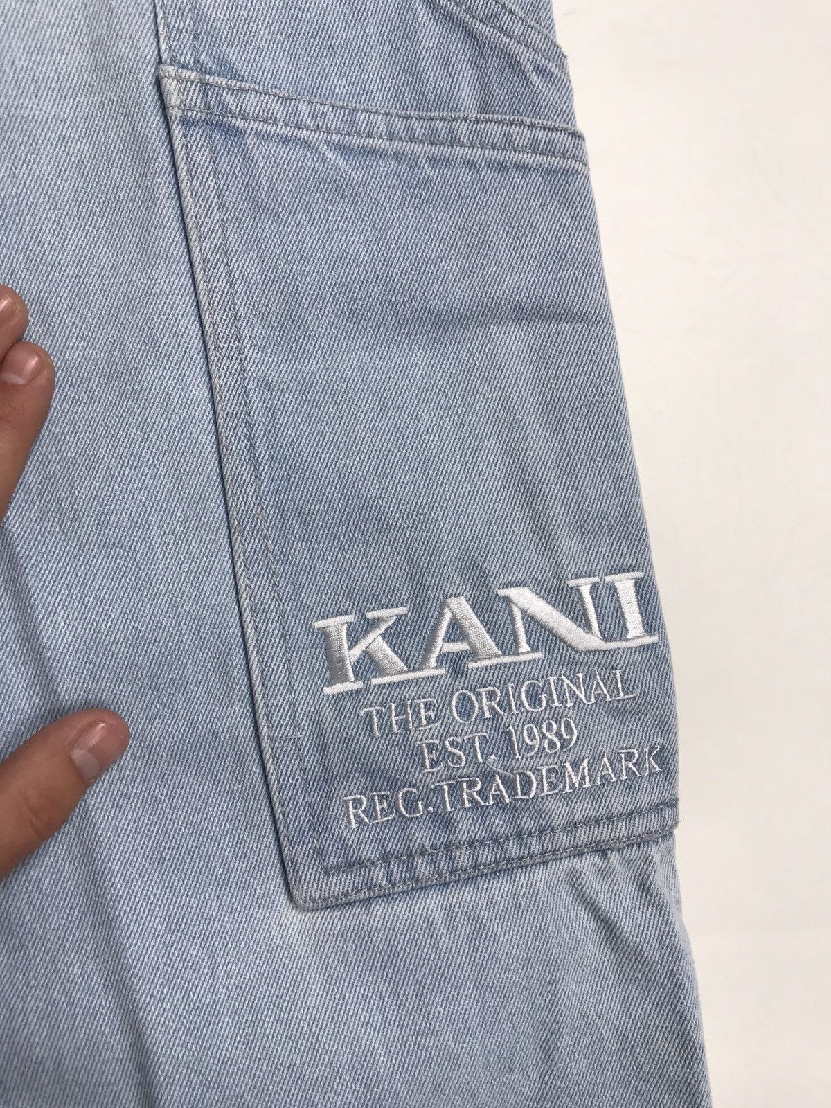 Karl Kani Karl kani jeans denim Size US 32 / EU 48 - 2 Thumbnail