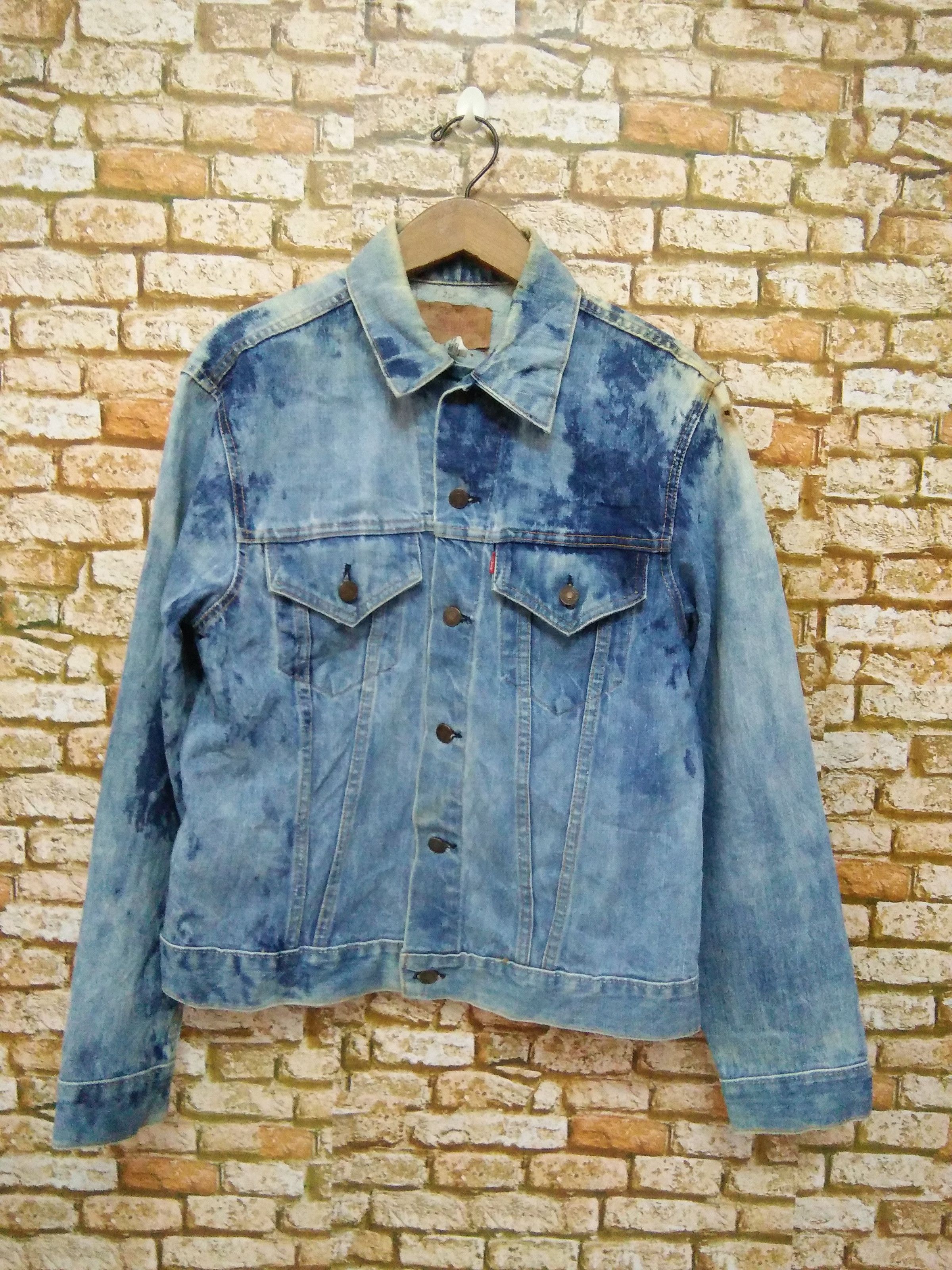 Levi's 70s LEVIS 70505 Big 'E' DISTRESED USA (A59) Size US M / EU 48-50 / 2 - 1 Thumbnail
