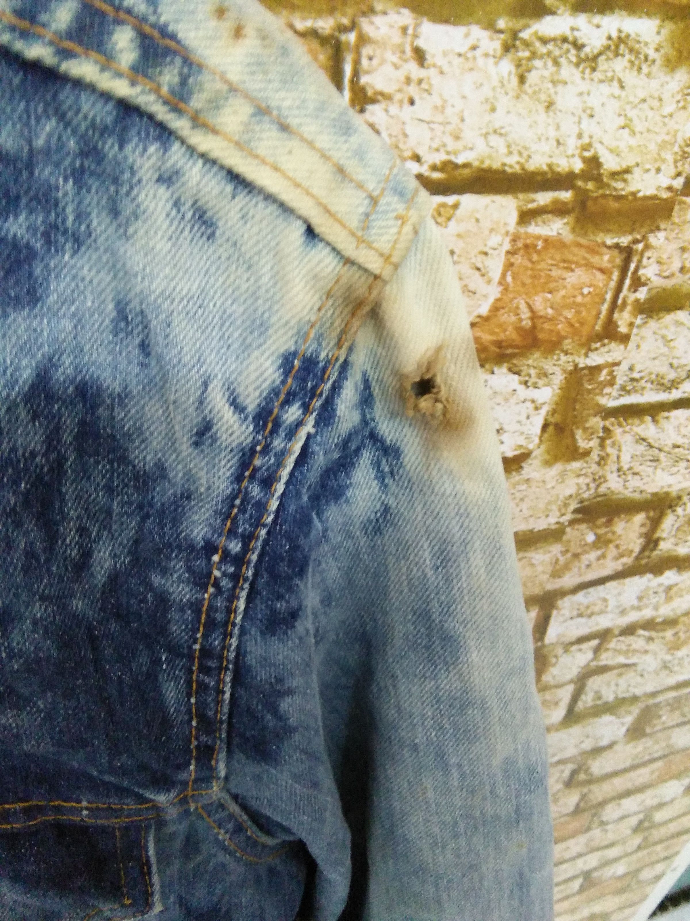 Levi's 70s LEVIS 70505 Big 'E' DISTRESED USA (A59) Size US M / EU 48-50 / 2 - 4 Thumbnail