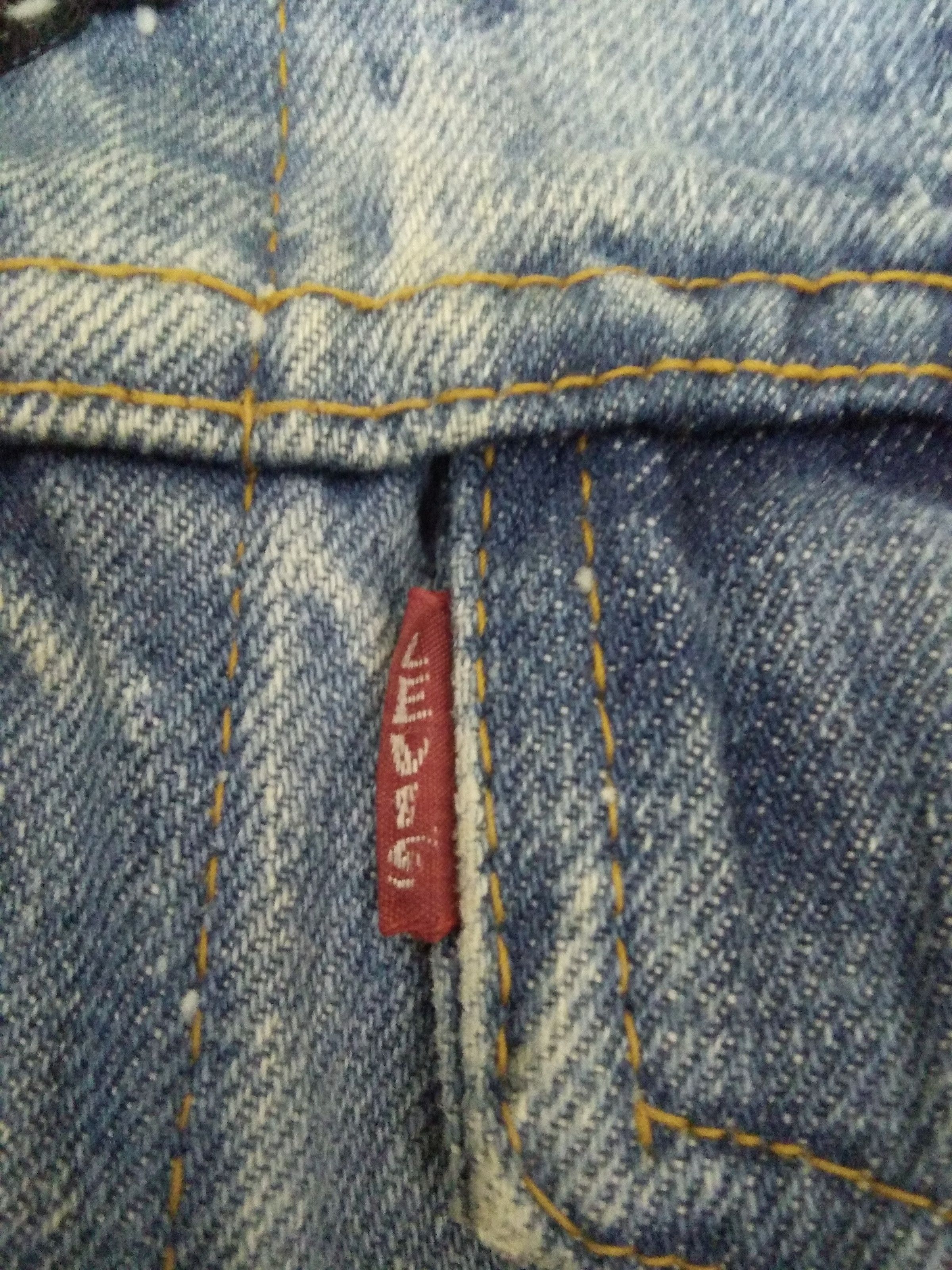 Levi's 70s LEVIS 70505 Big 'E' DISTRESED USA (A59) Size US M / EU 48-50 / 2 - 6 Thumbnail