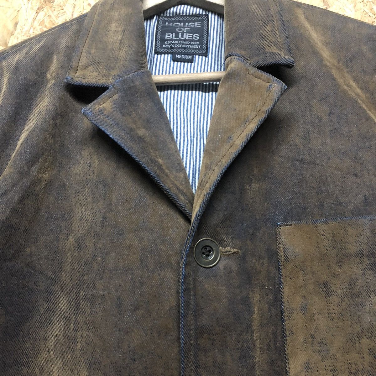 Japanese Brand HOUSE OF BLUE BLAZER JACKET Size US M / EU 48-50 / 2 - 4 Thumbnail