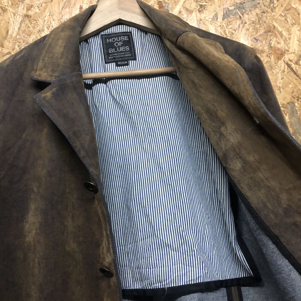 Japanese Brand HOUSE OF BLUE BLAZER JACKET Size US M / EU 48-50 / 2 - 7 Thumbnail