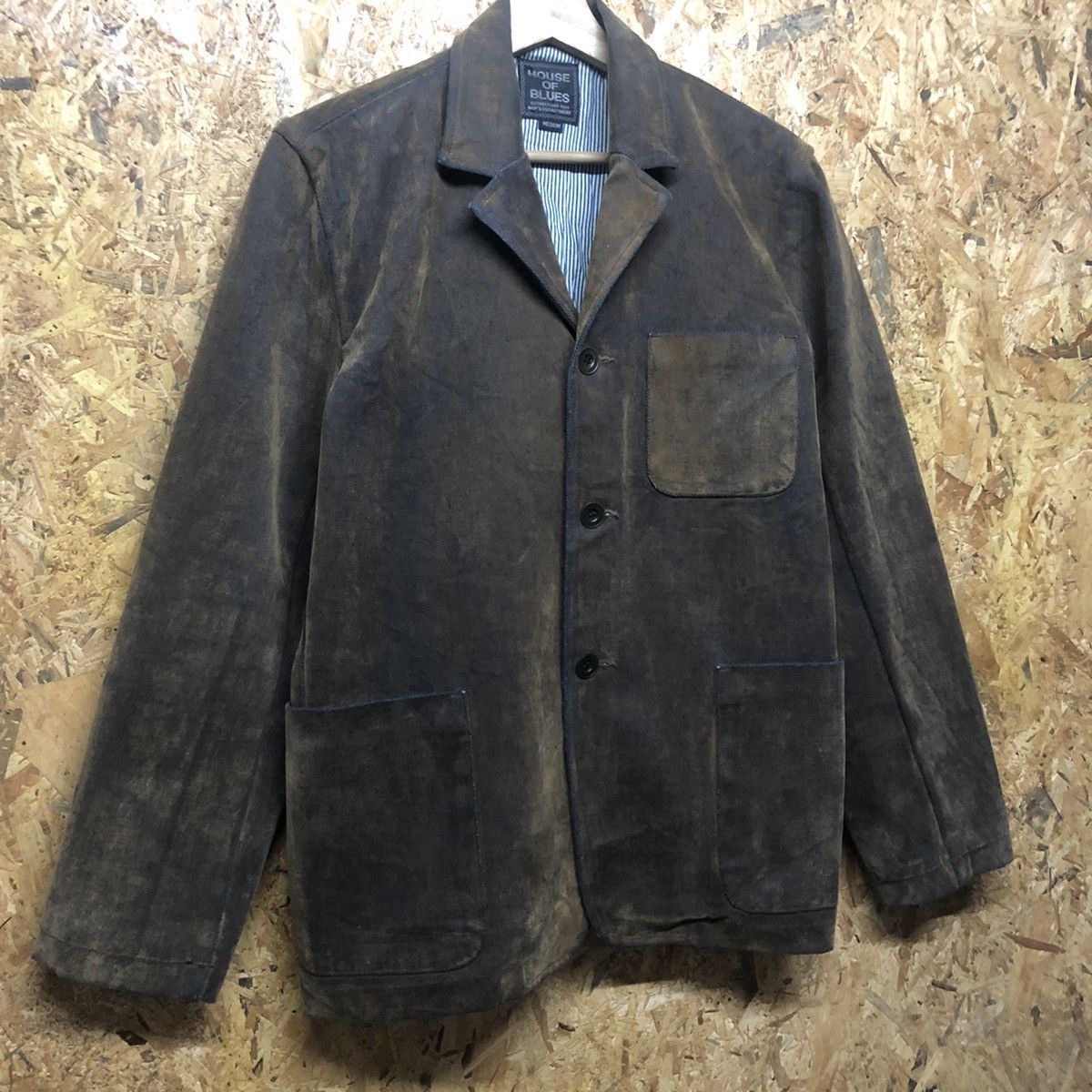 Japanese Brand HOUSE OF BLUE BLAZER JACKET Size US M / EU 48-50 / 2 - 2 Thumbnail
