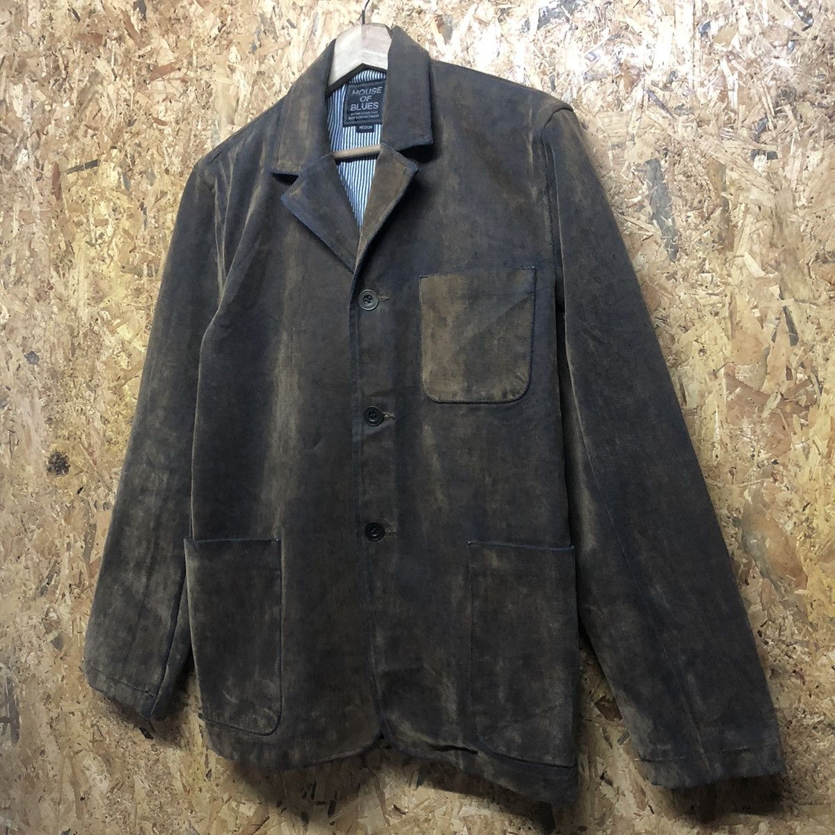 Japanese Brand HOUSE OF BLUE BLAZER JACKET Size US M / EU 48-50 / 2 - 3 Thumbnail